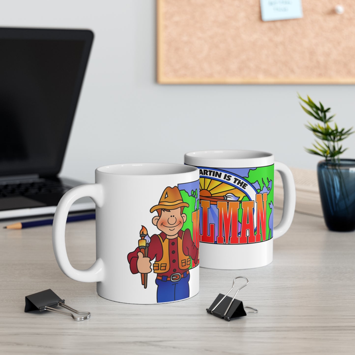 The Mural Man Ceramic Mug 11oz