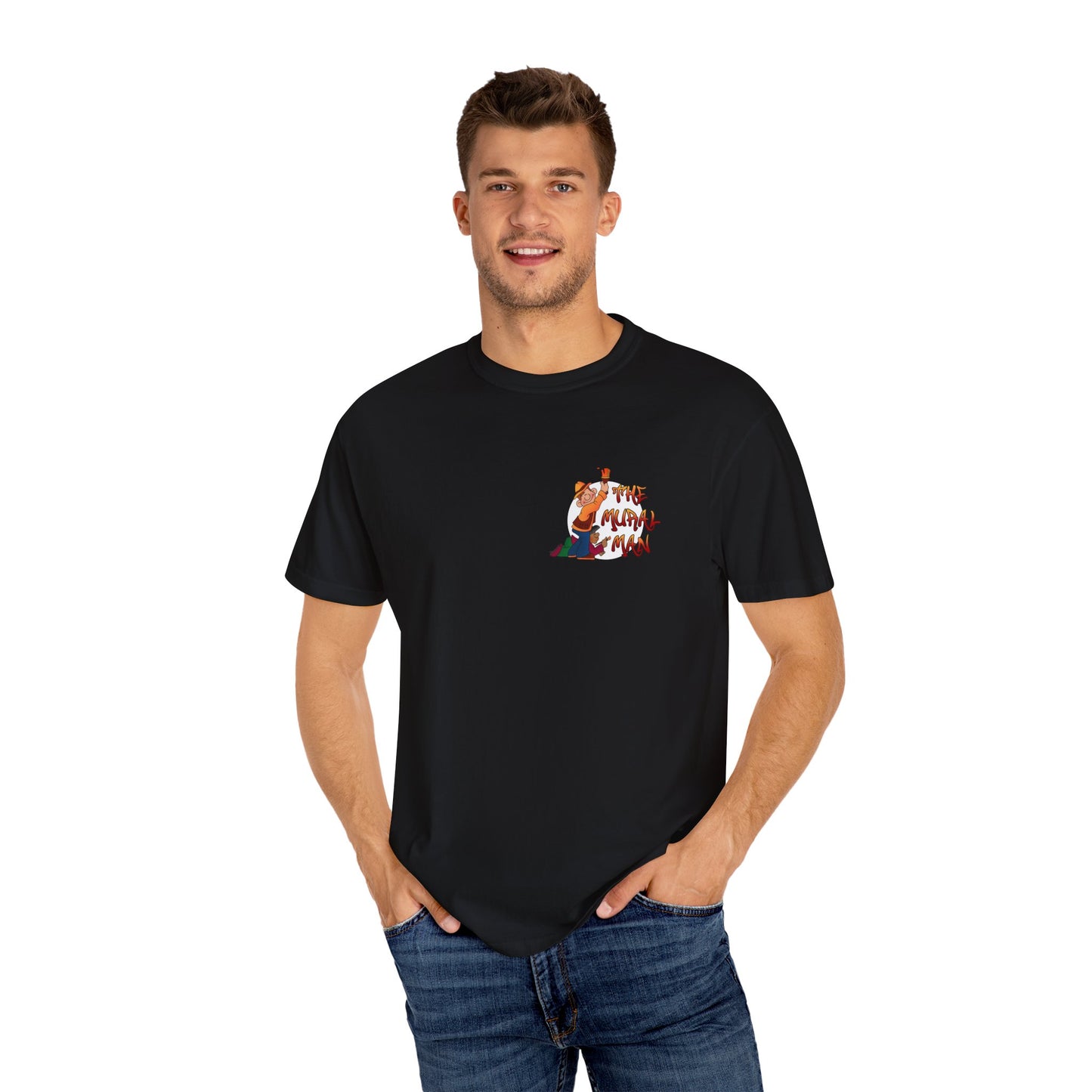 The Mural Man Unisex Garment-Dyed T-shirt