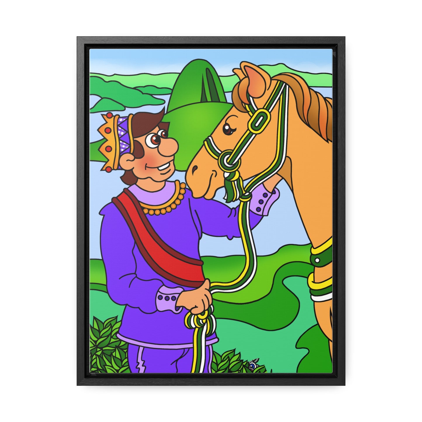 Missing a Few Jewels a Gallery Canvas Wraps, Vertical Frame