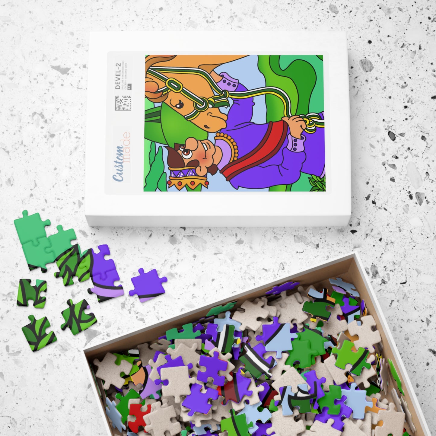 Missing a Few Jewels a Puzzle (110, 252, 520, 1014-piece)