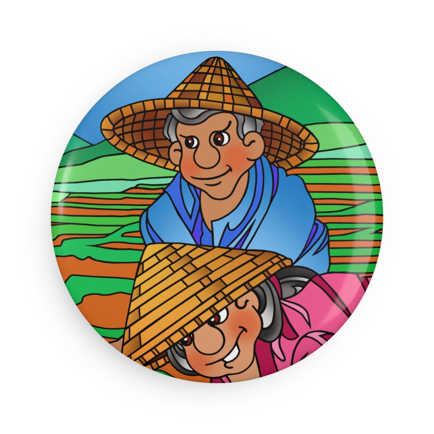 If It Is Truly Ours Button Magnet, Round (1 & 10 pcs)