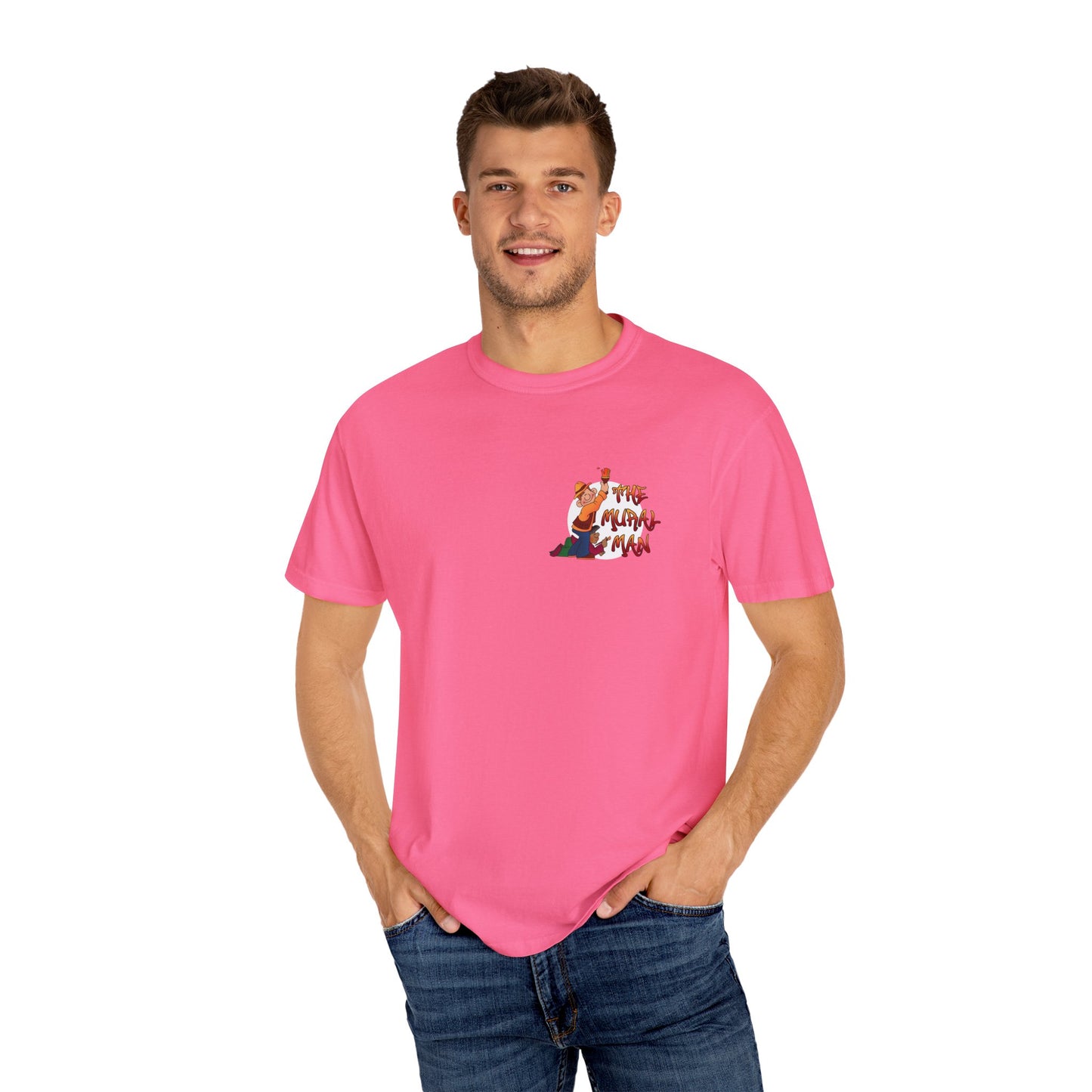The Mural Man Unisex Garment-Dyed T-shirt