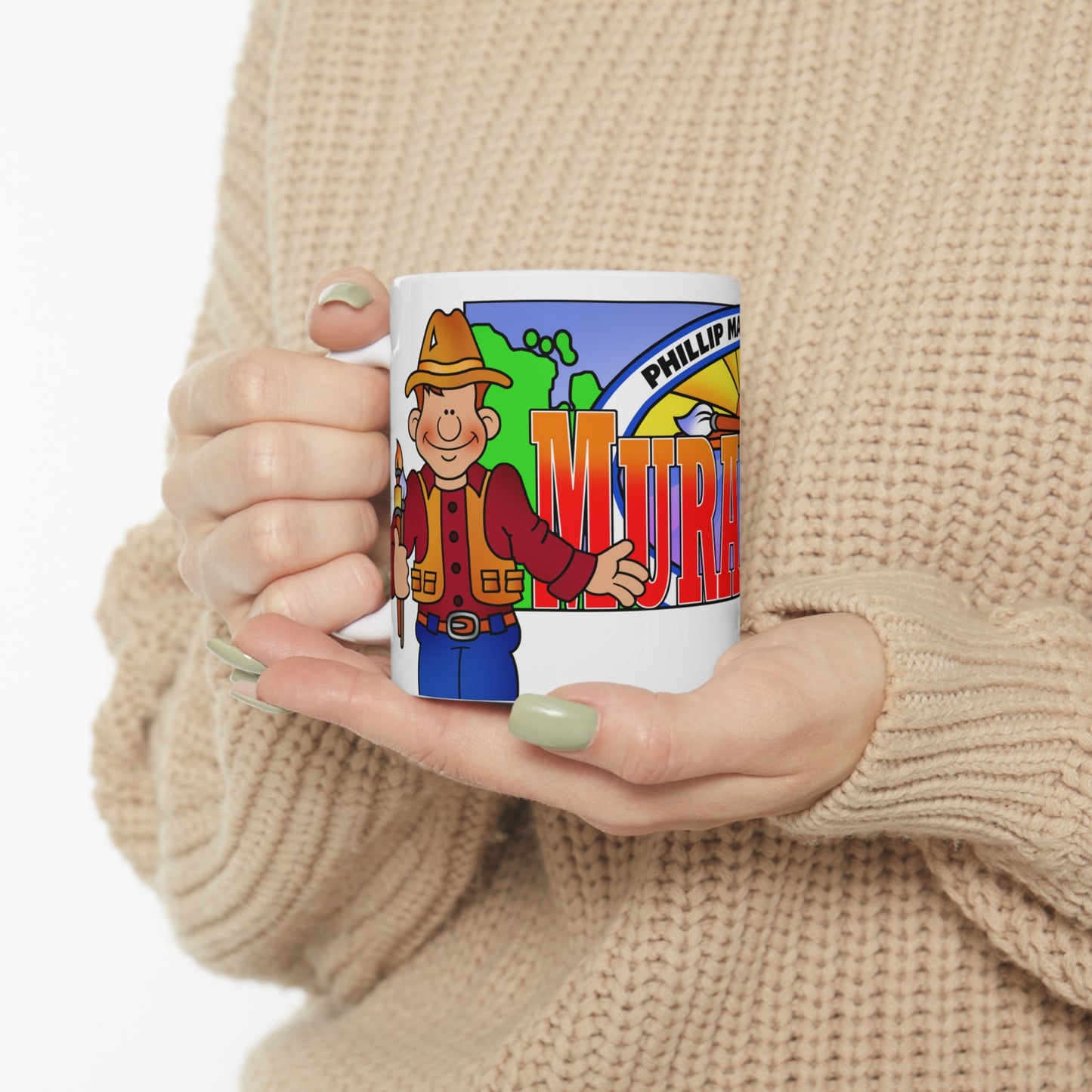 The Mural Man Ceramic Mug 11oz