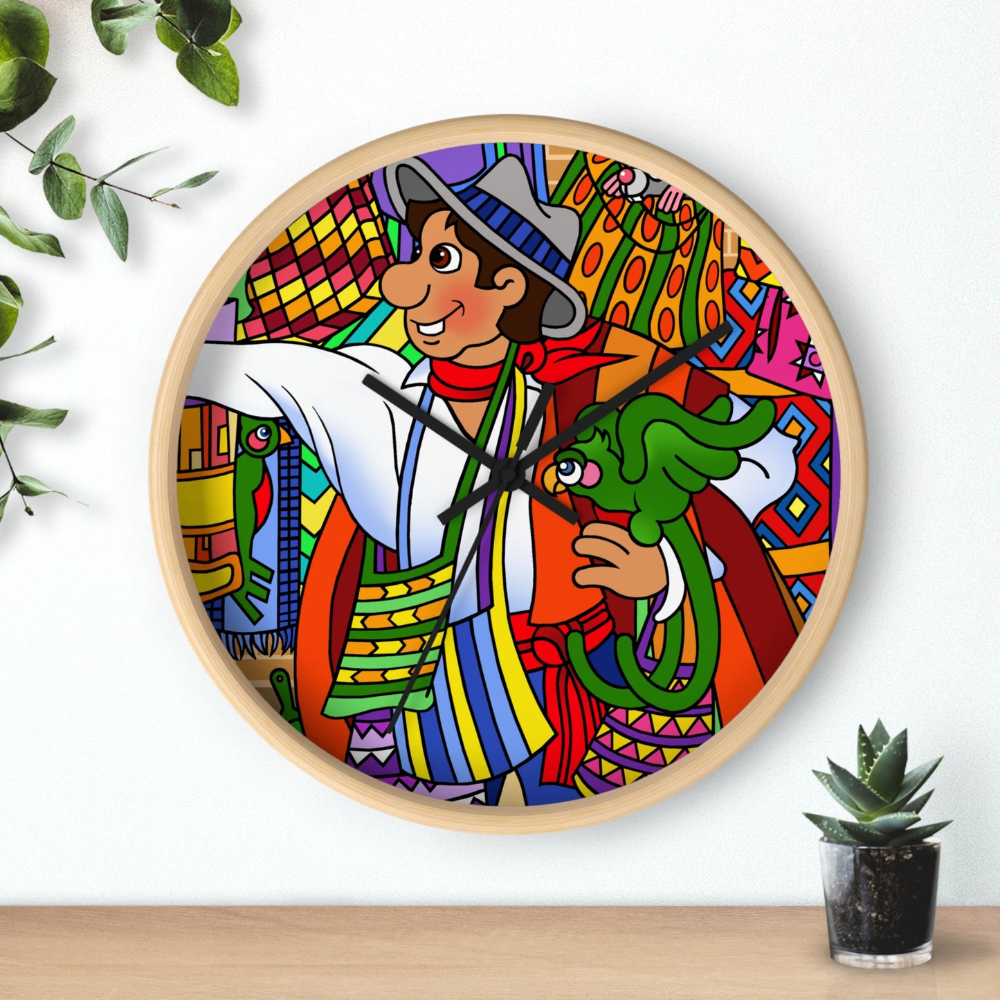 Missing a Few Jewels b Wall Clock