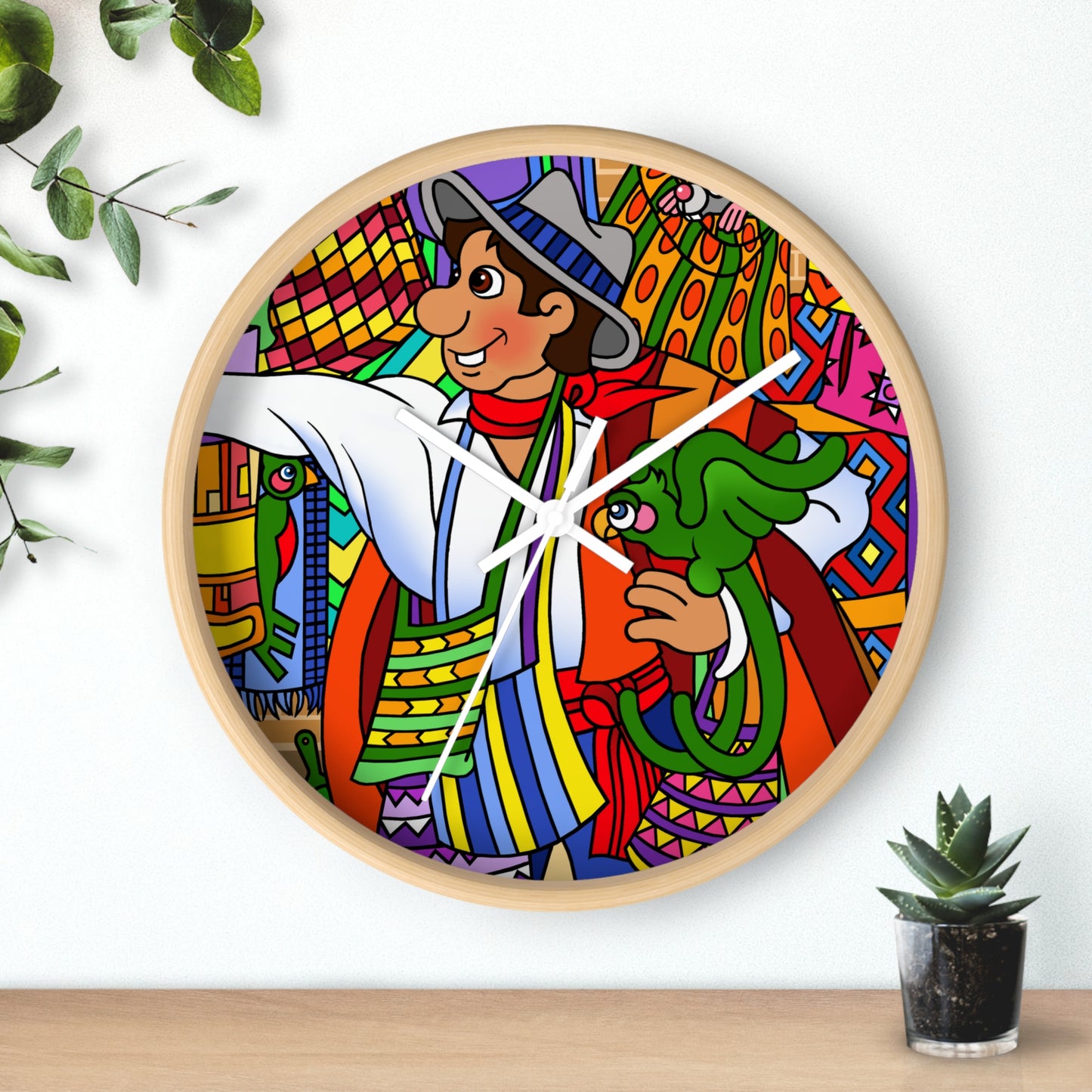 Missing a Few Jewels b Wall Clock