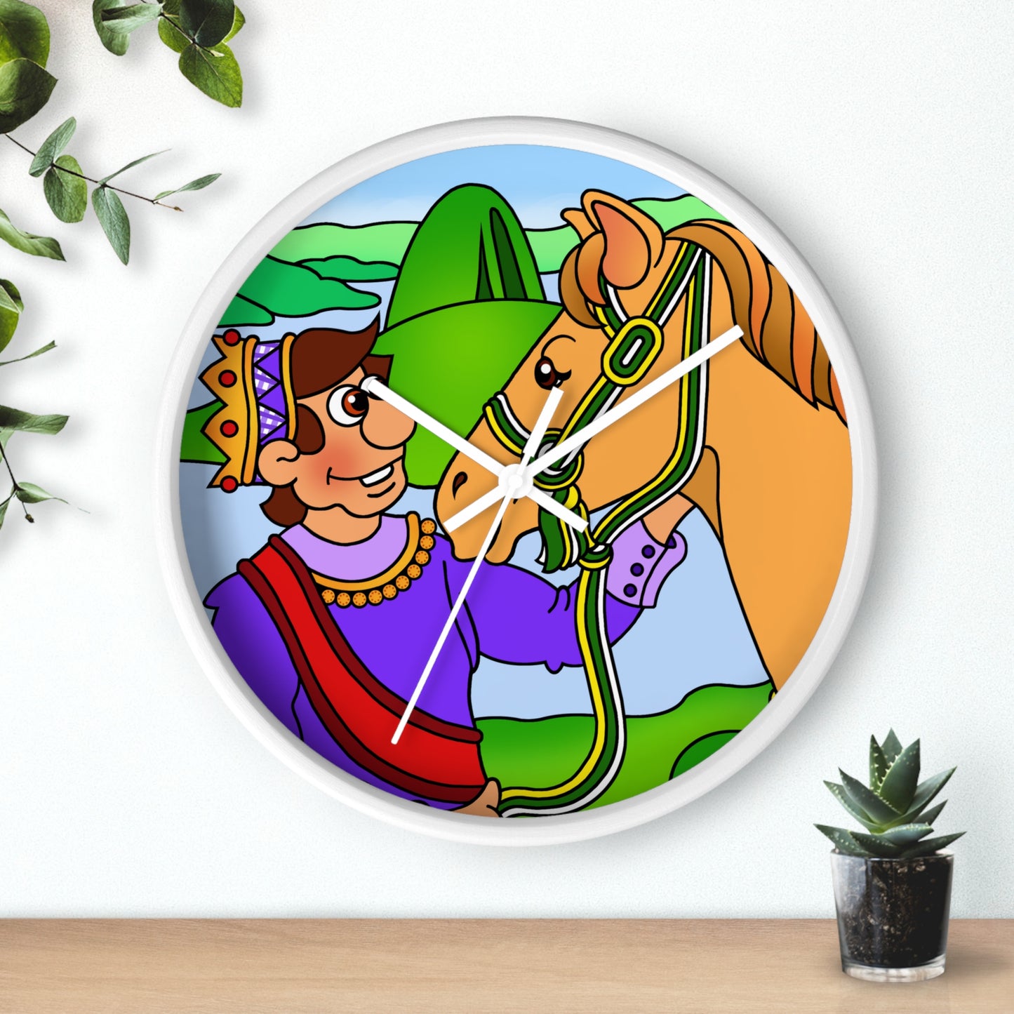 Missing a Few Jewels a Wall Clock