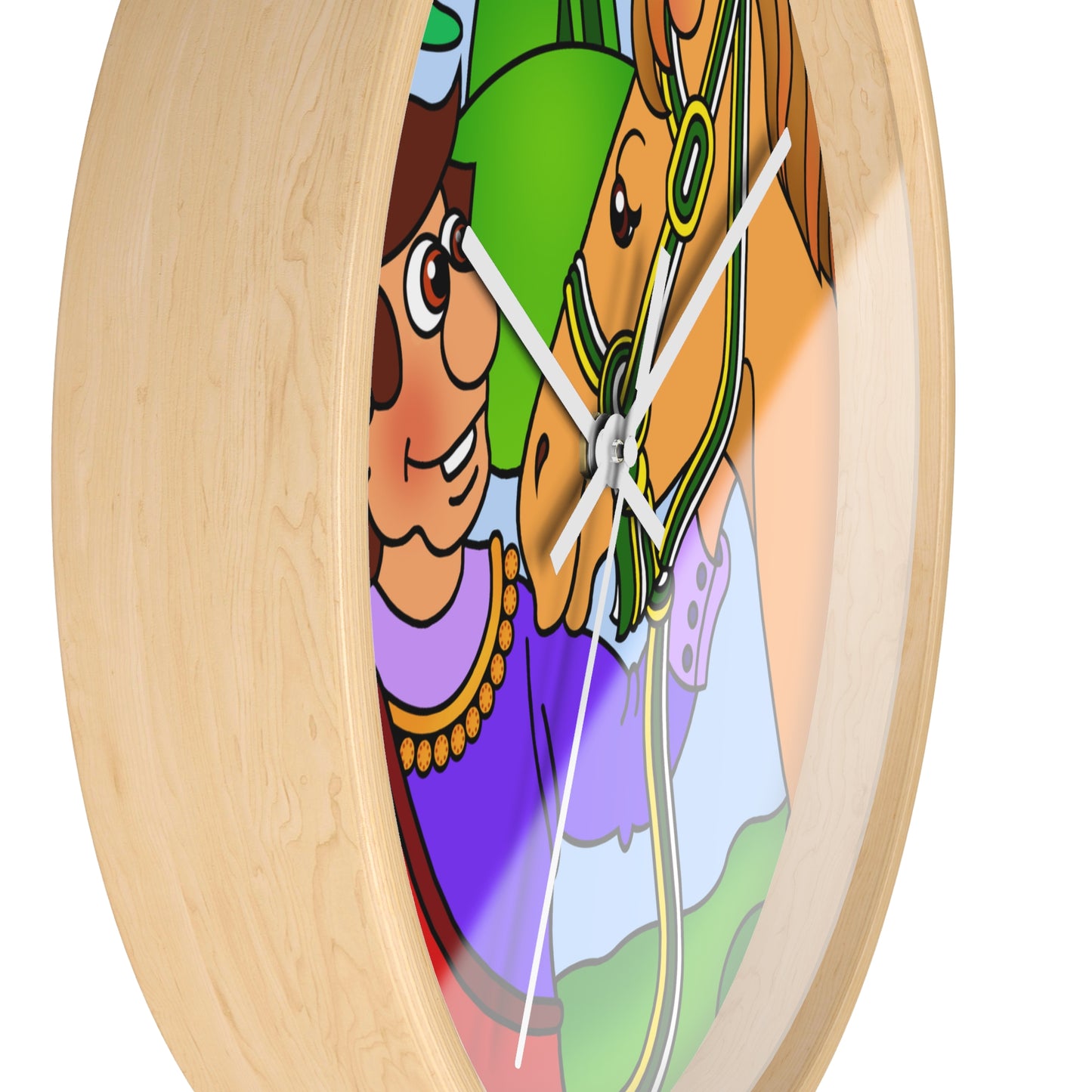 Missing a Few Jewels a Wall Clock