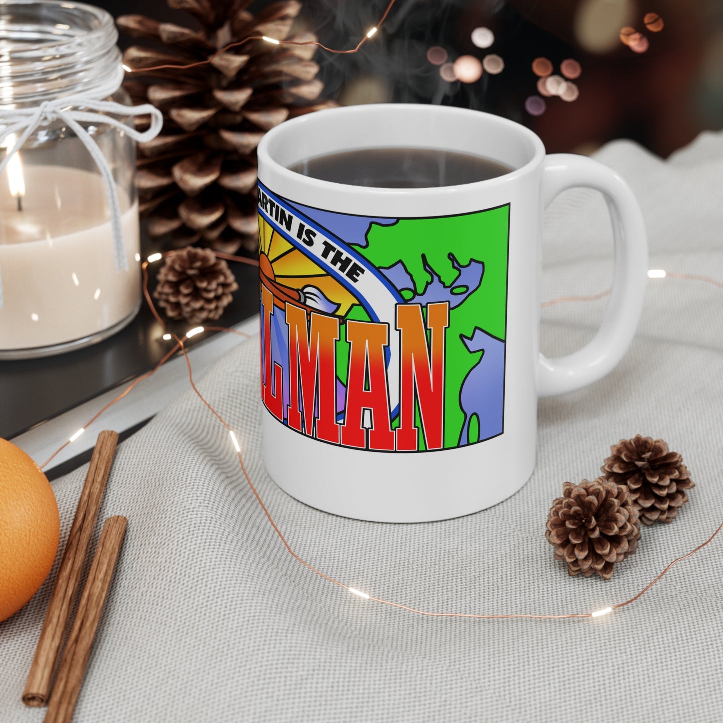 The Mural Man Ceramic Mug 11oz