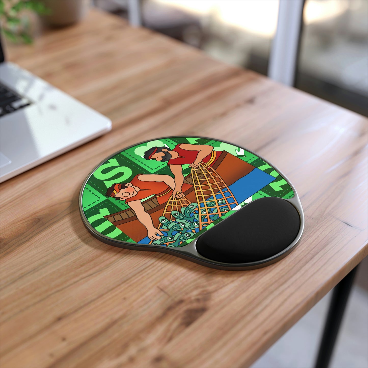 The Bible as Simple as ABC S Mouse Pad With Wrist Rest