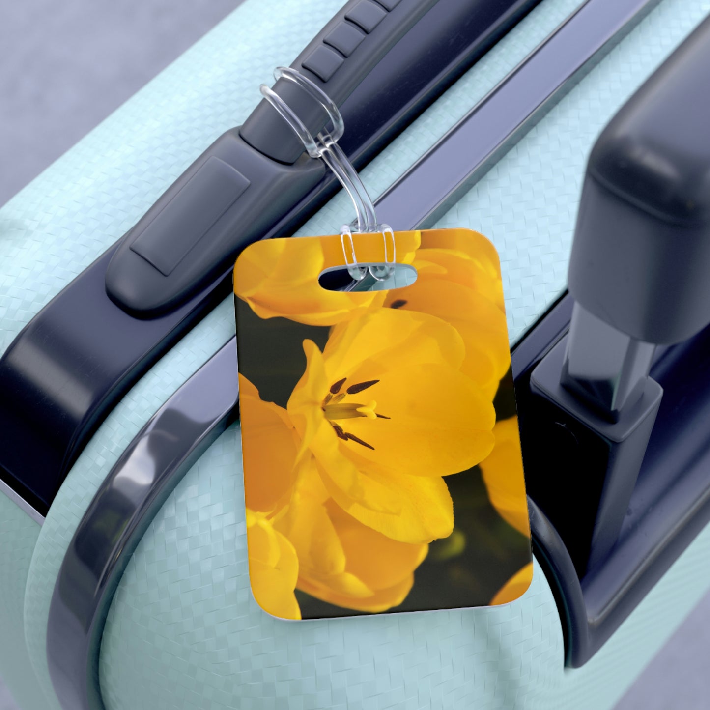 Flowers 16 Bag Tag