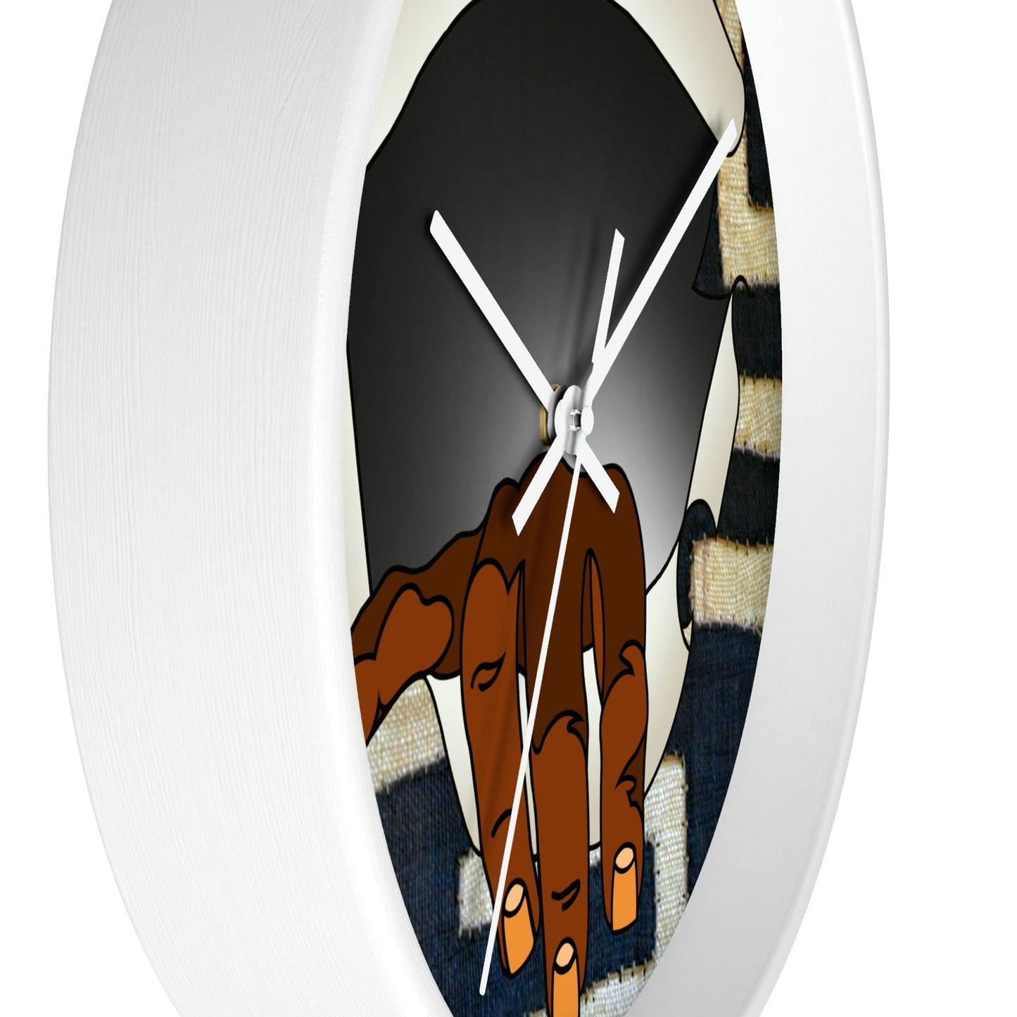 A Show of Hands! Wall clock