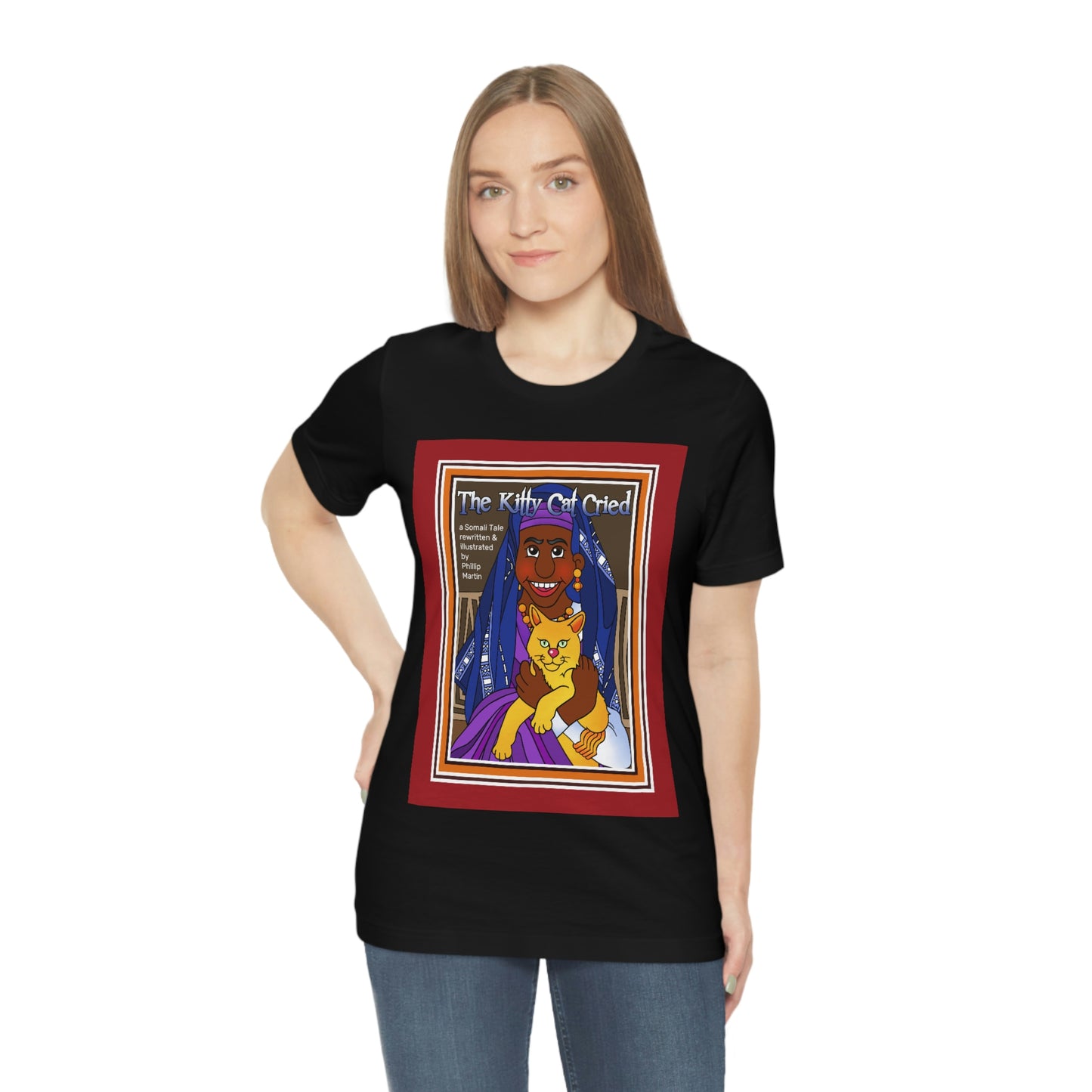 The Kitty Cat Cried Unisex Jersey Short Sleeve Tee