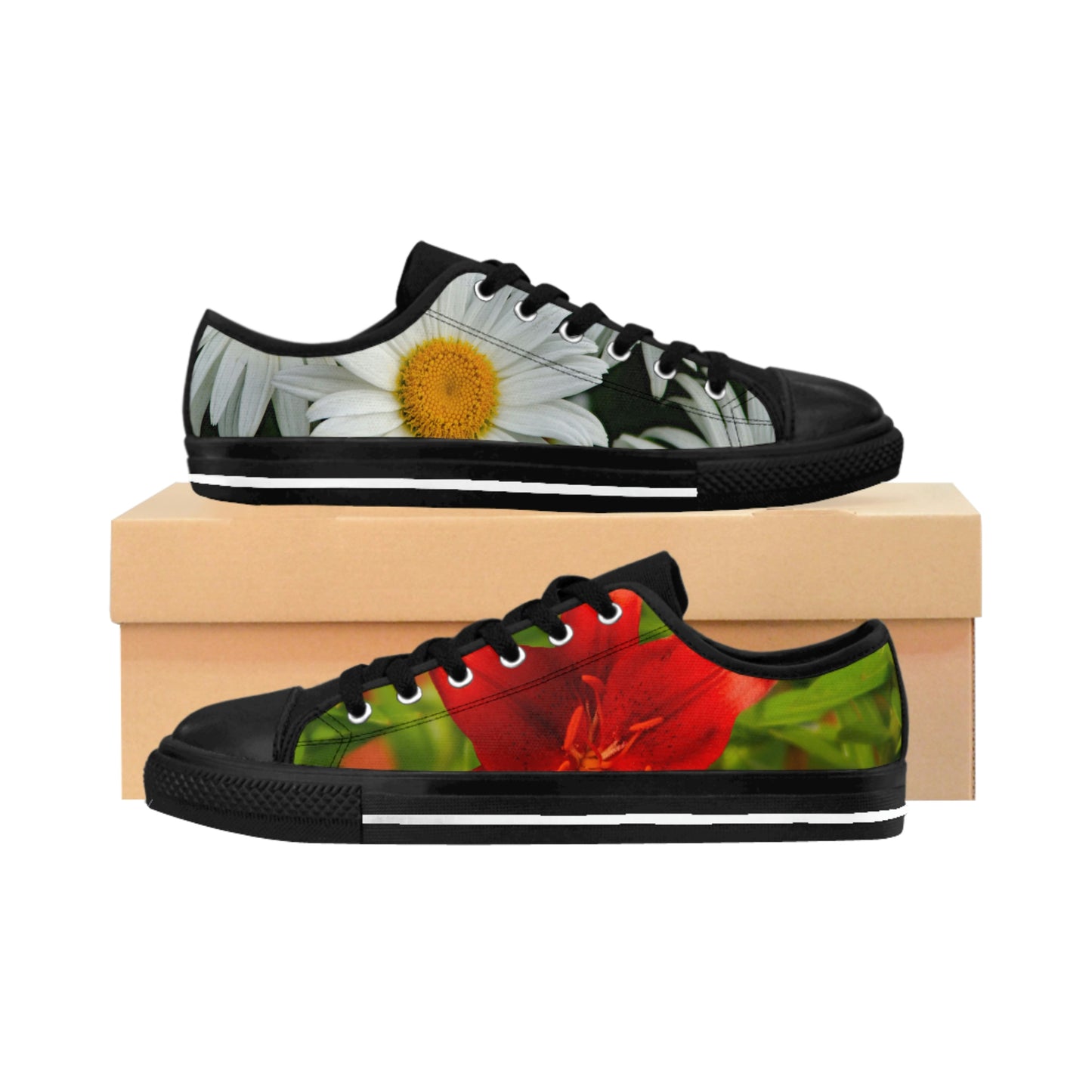Flowers Set 1 Women's Sneakers