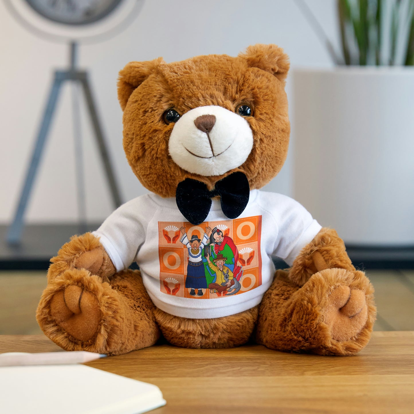 The Bible as Simple as ABC O Teddy Bear with T-Shirt
