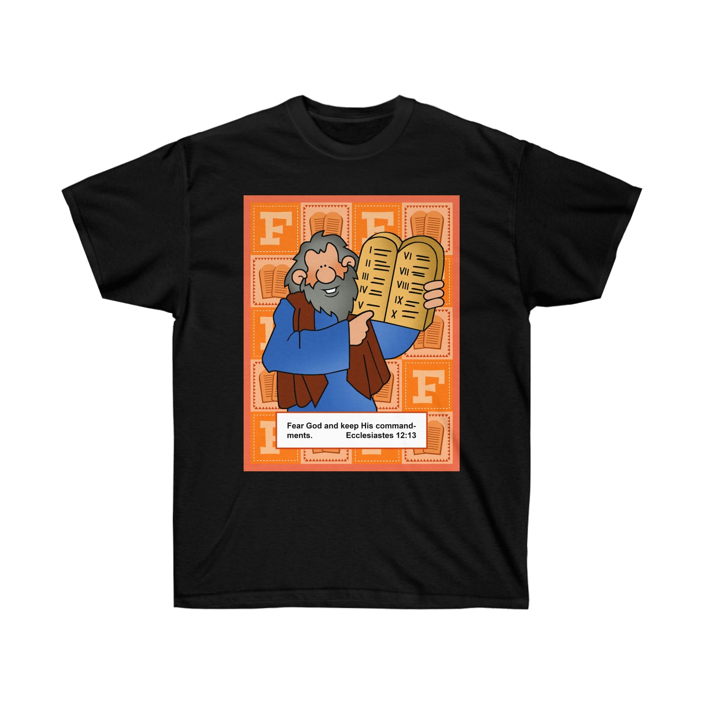 The Bible as Simple as ABC F Unisex Ultra Cotton Tee