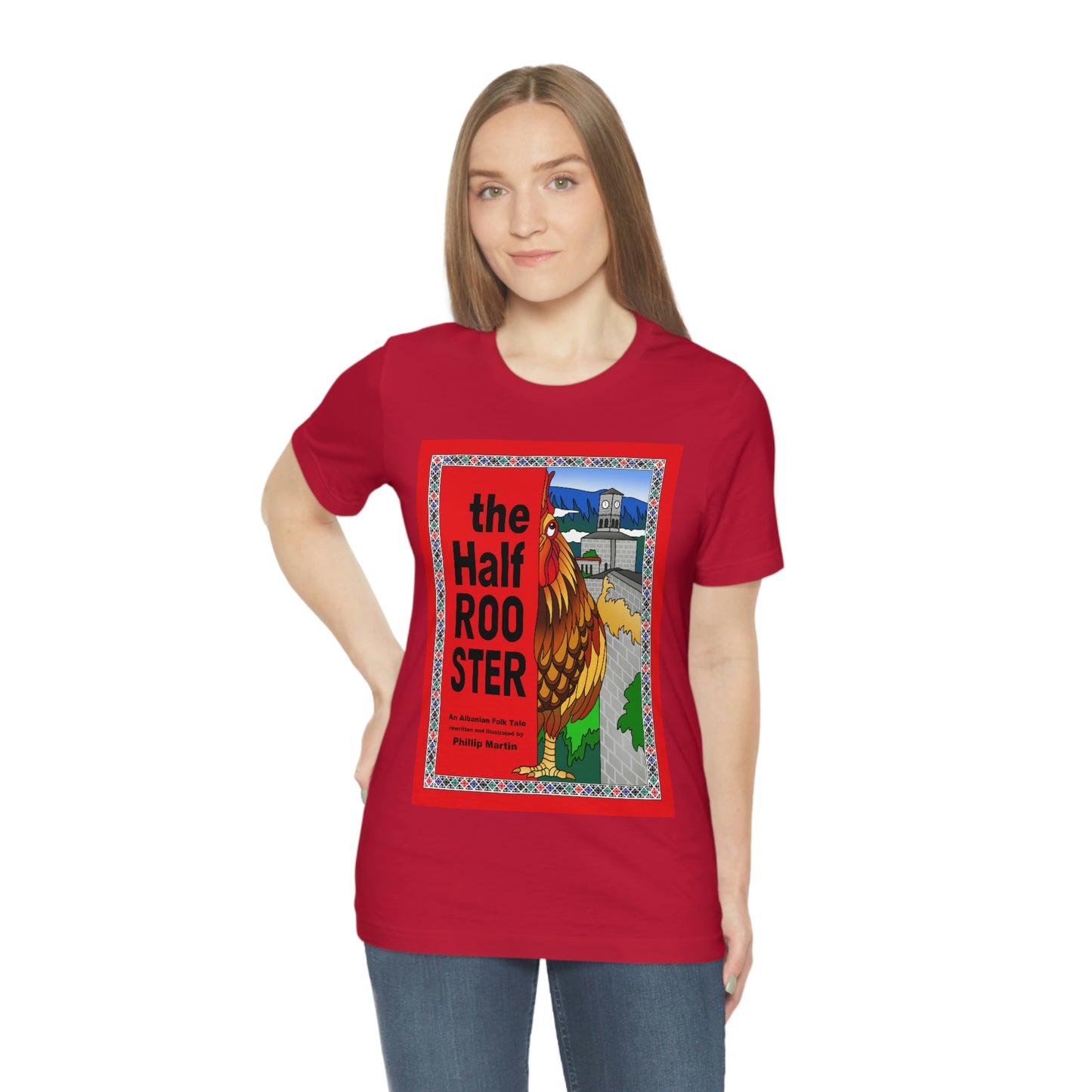The Half Rooster Unisex Jersey Short Sleeve Tee