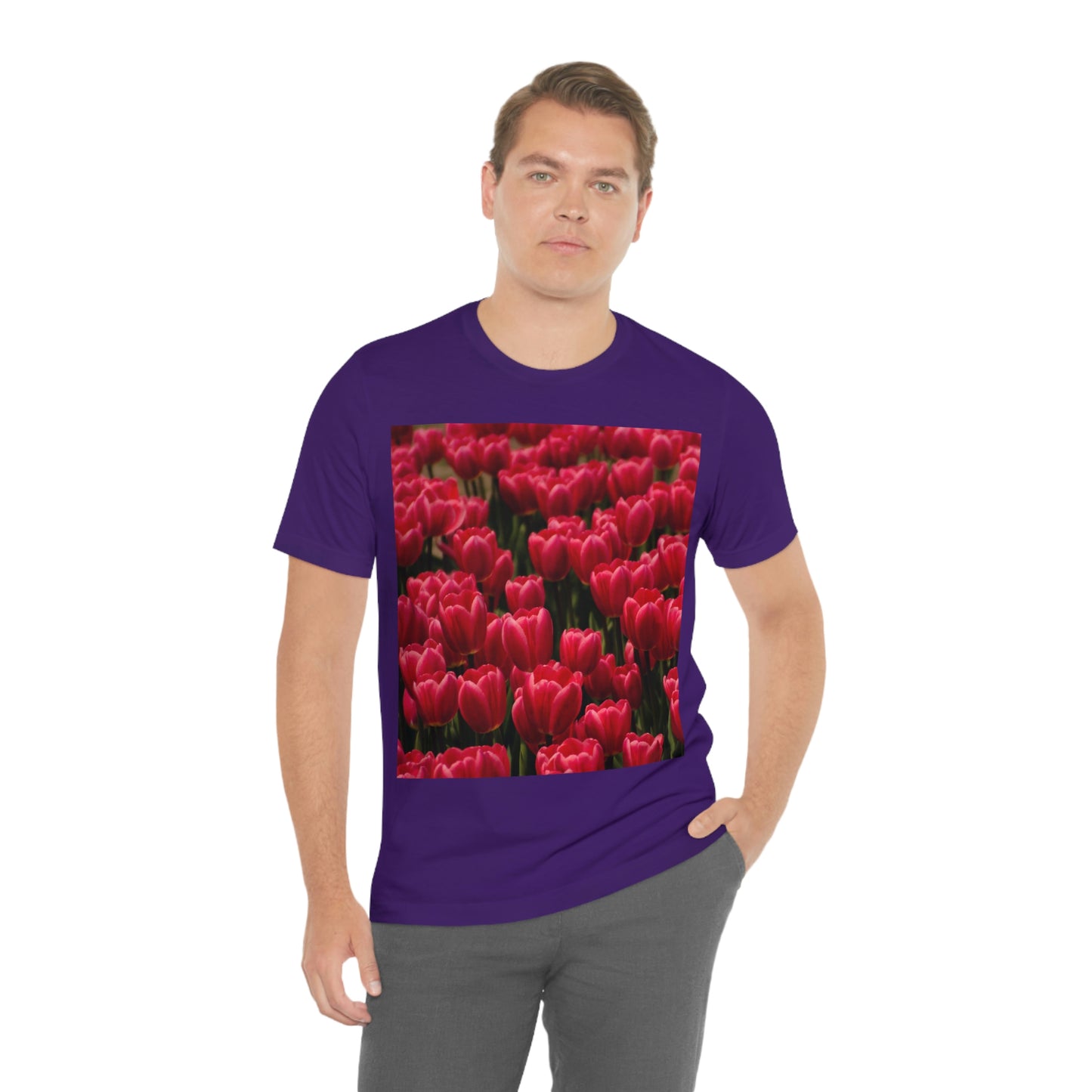 Flowers 15 Unisex Jersey Short Sleeve Tee