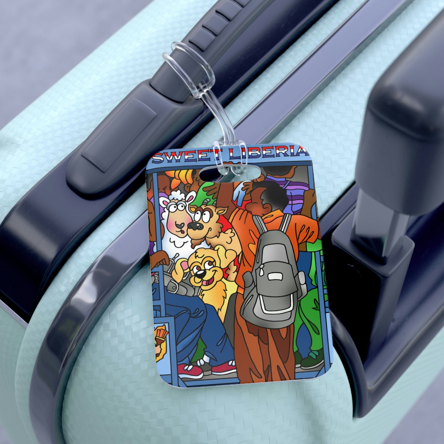 Once Upon West Africa! Bag Tag