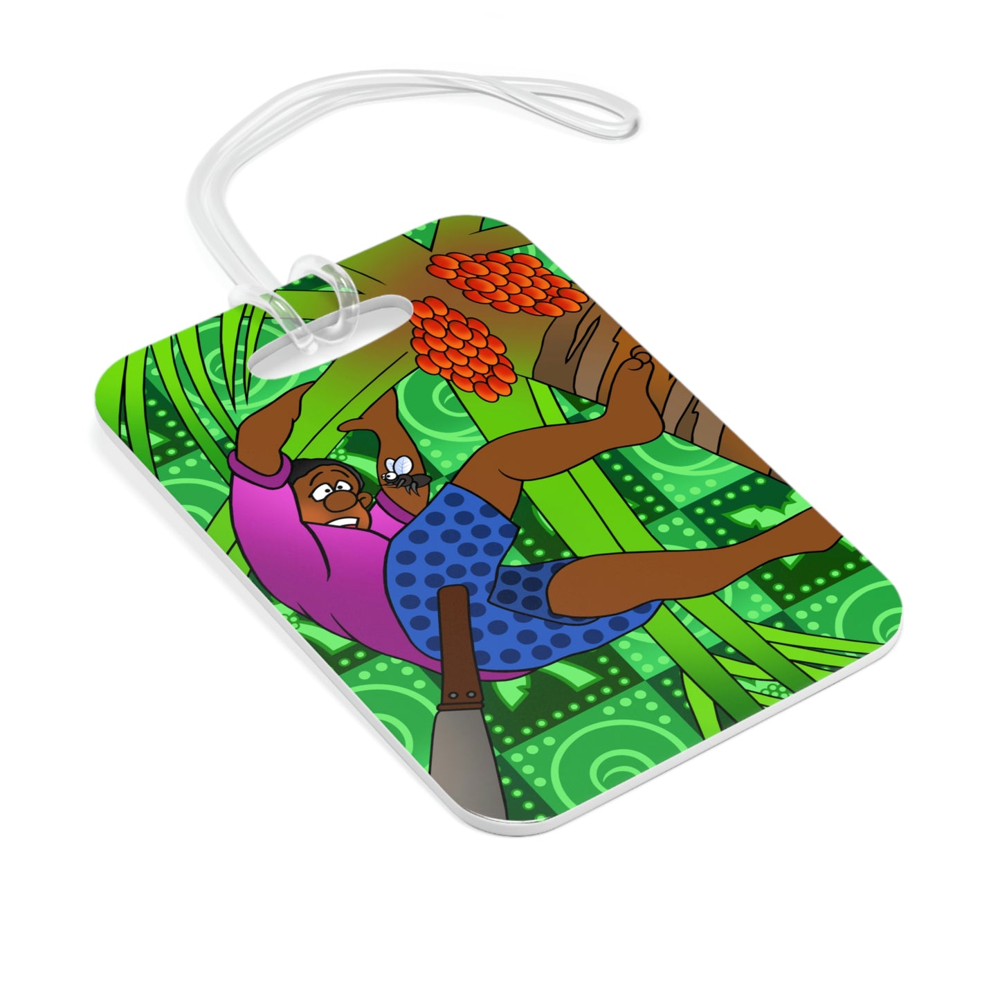 A Fowl Chain of Events! Bag Tag
