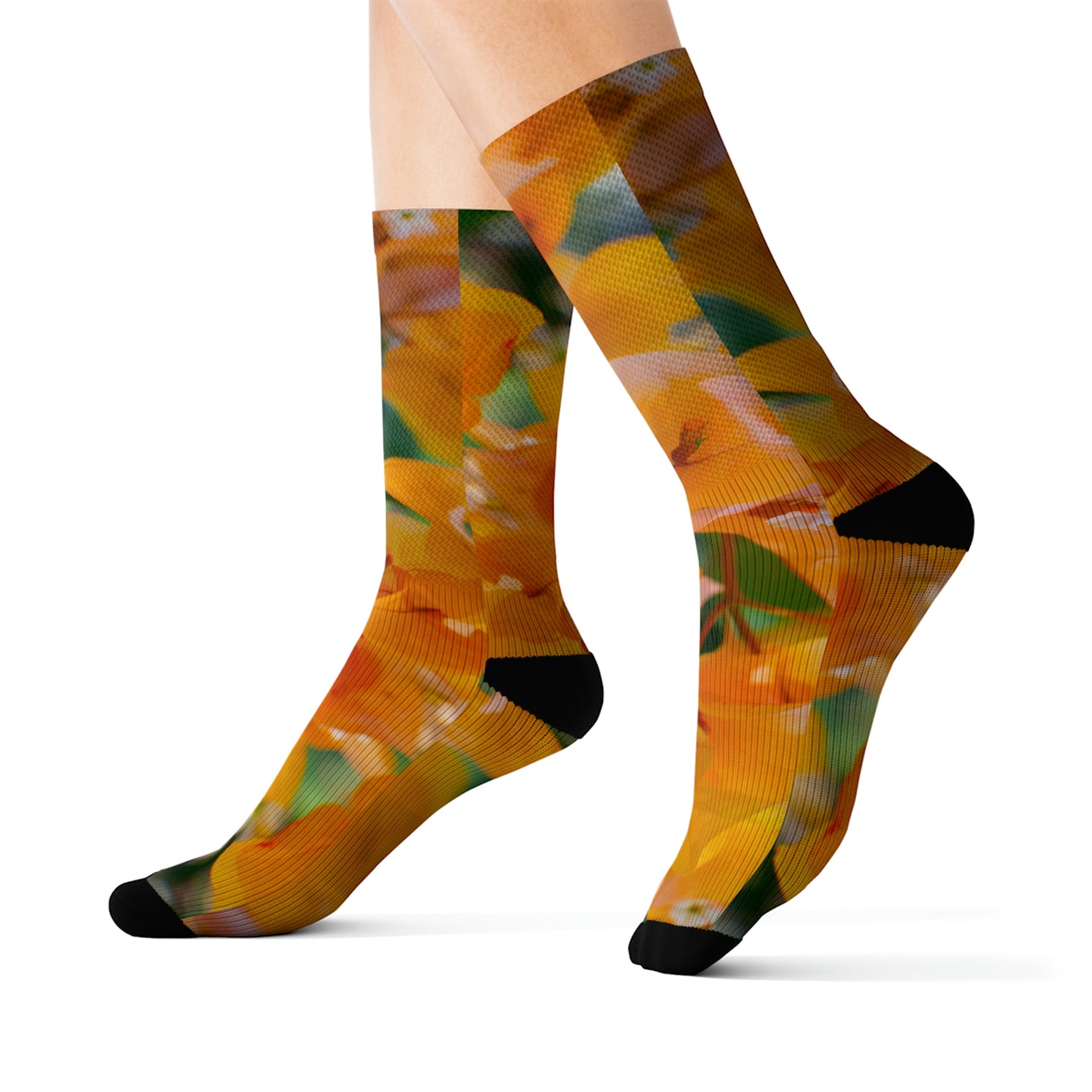 Flowers 21 Sublimation Socks