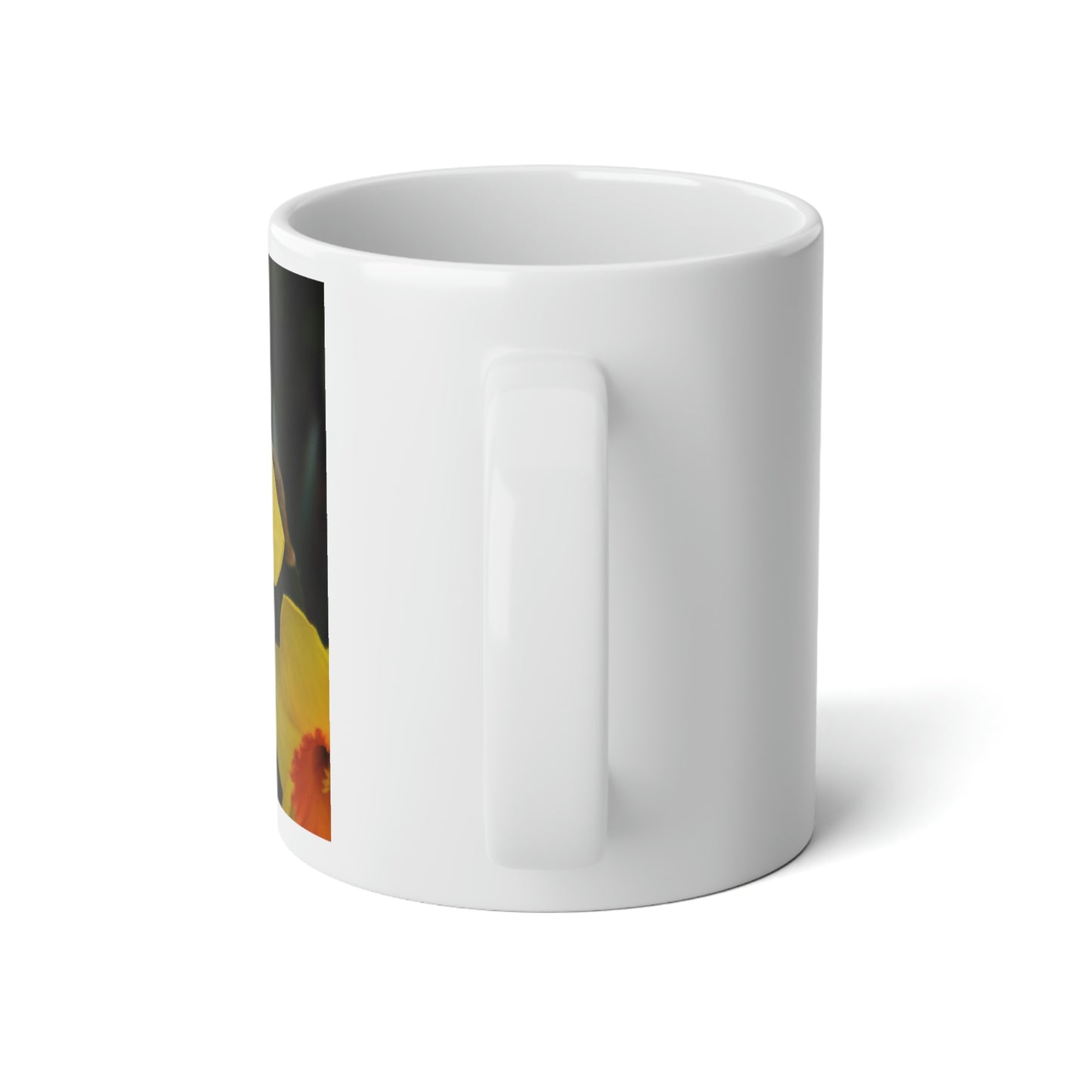 Flowers 10 Jumbo Mug, 20oz
