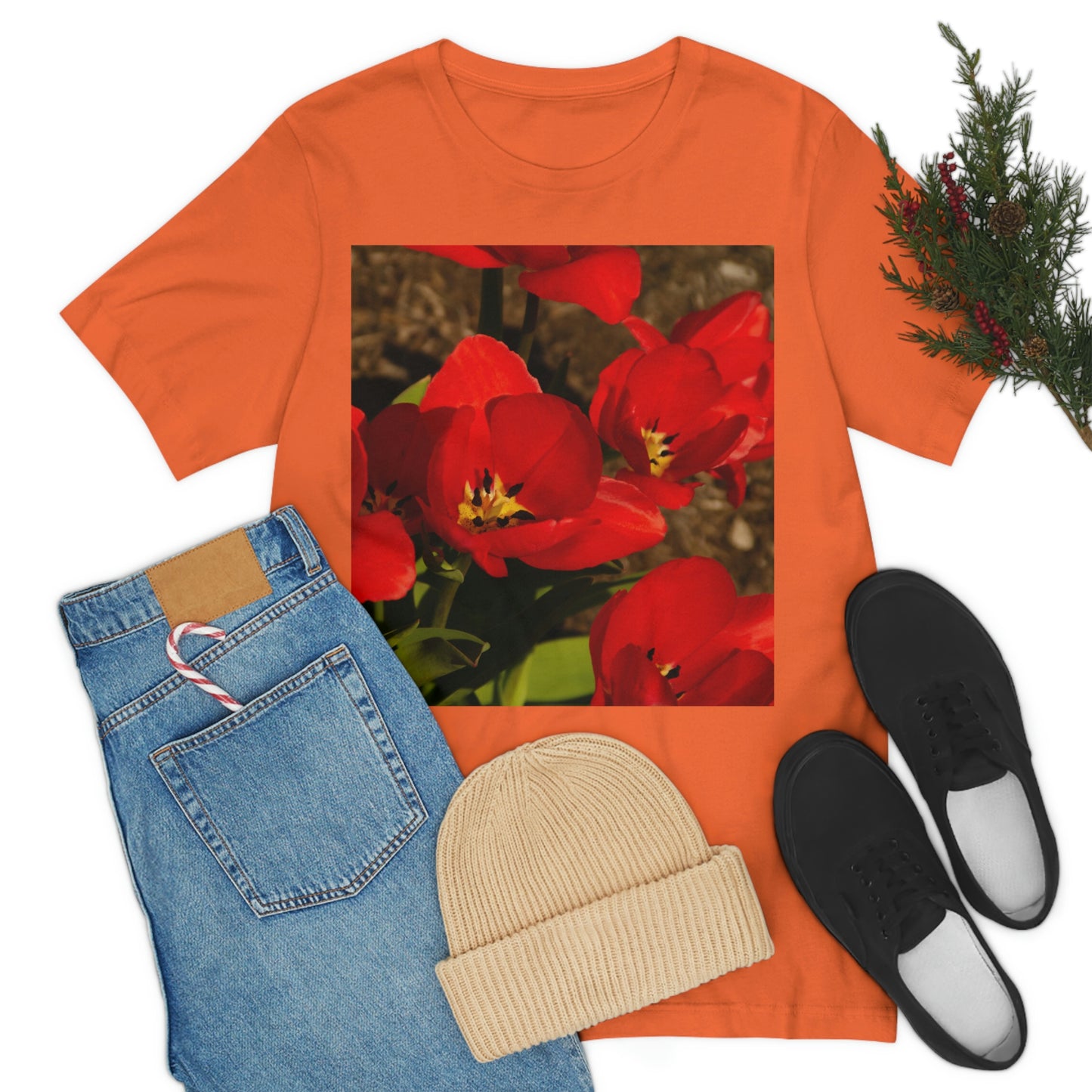 Flowers 05 Unisex Jersey Short Sleeve Tee