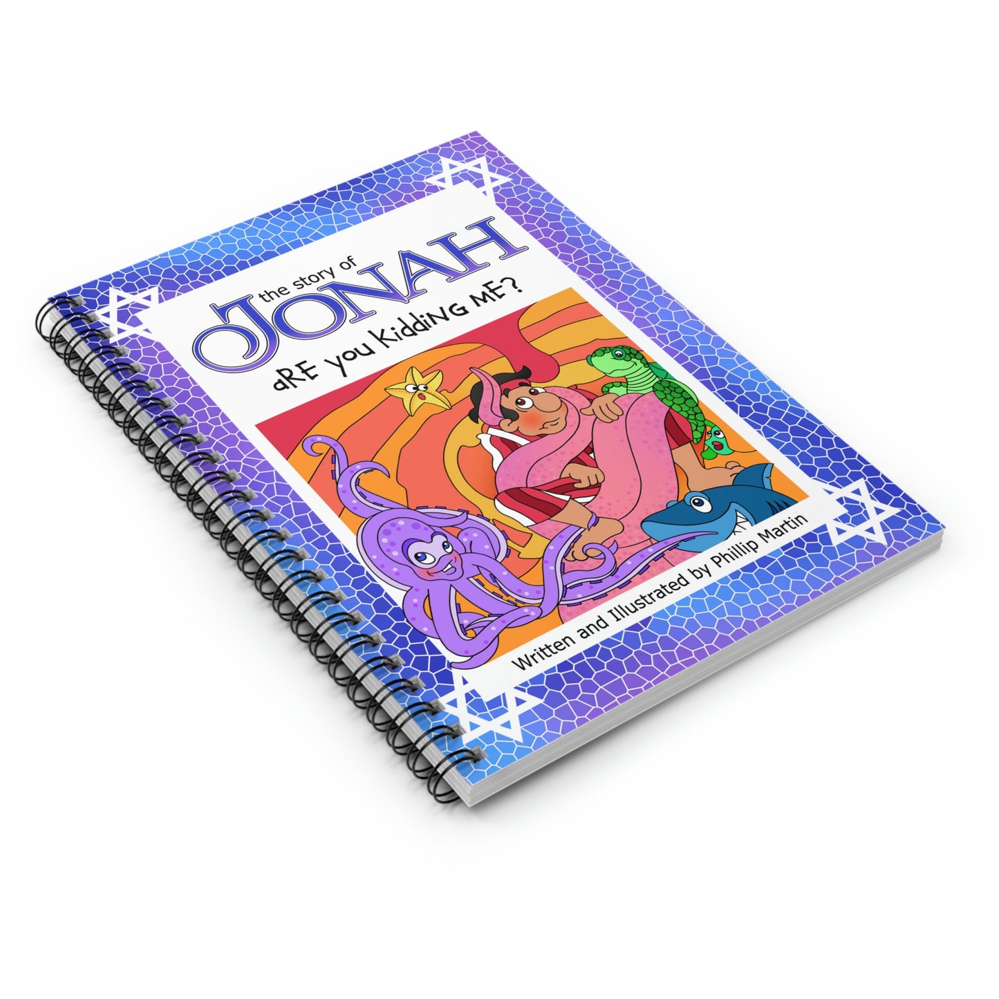 The Story of Jonah Spiral Notebook - Ruled Line