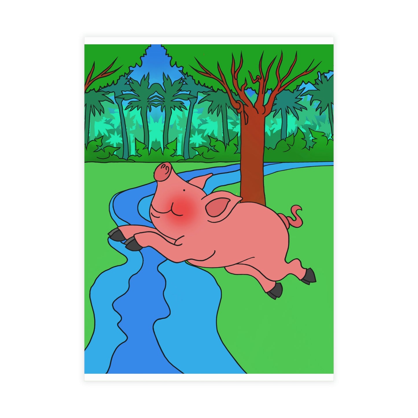 Anansi and the Market Pig! Greeting Card Bundles (envelopes not included)