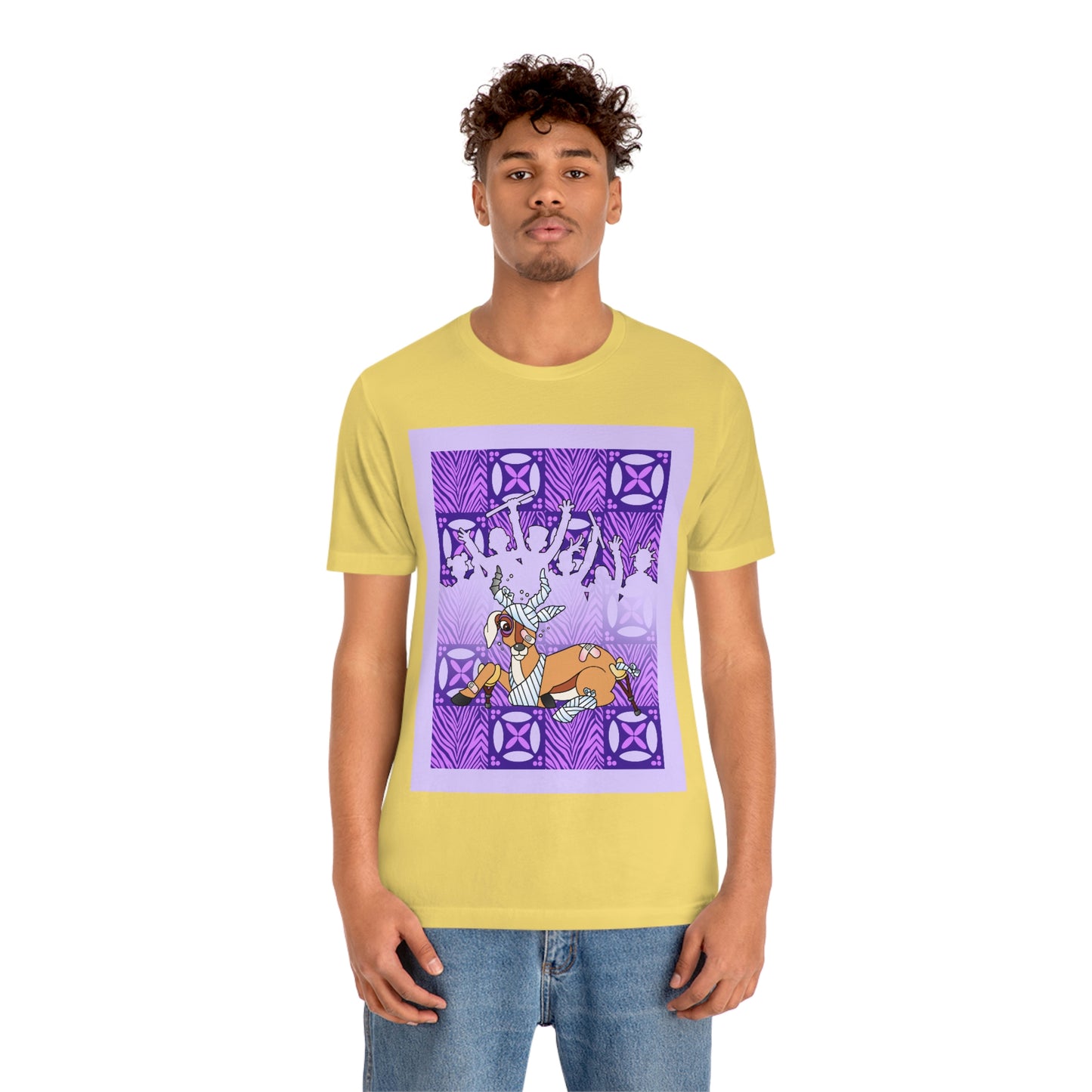 The Day that Goso Fell! Unisex Jersey Short Sleeve Tee