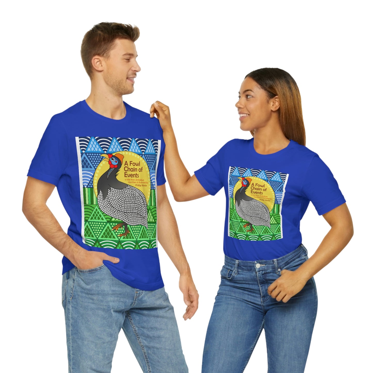 A Fowl Chain of Events Unisex Jersey Short Sleeve Tee