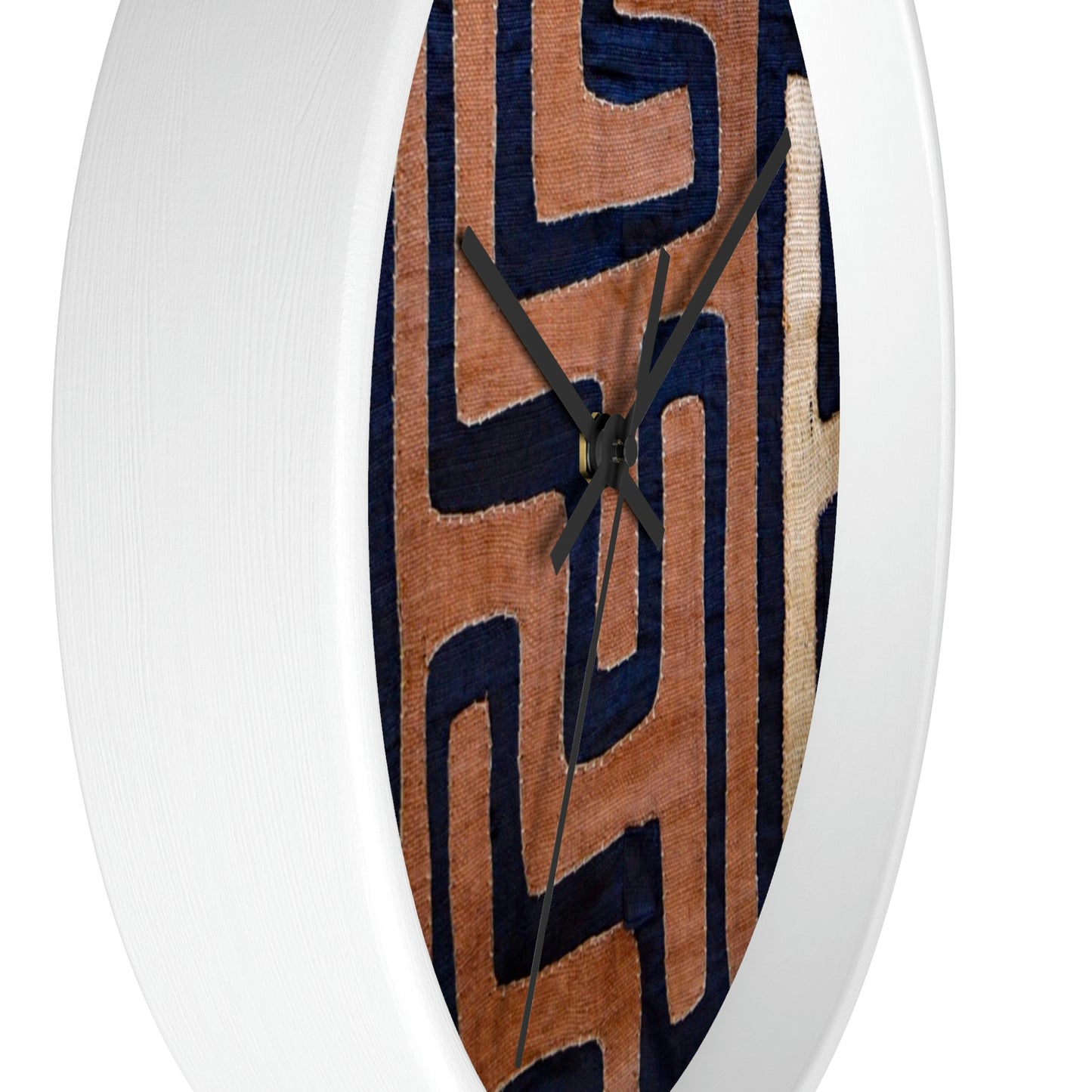 A Show of Hands Fabric Wall Clock