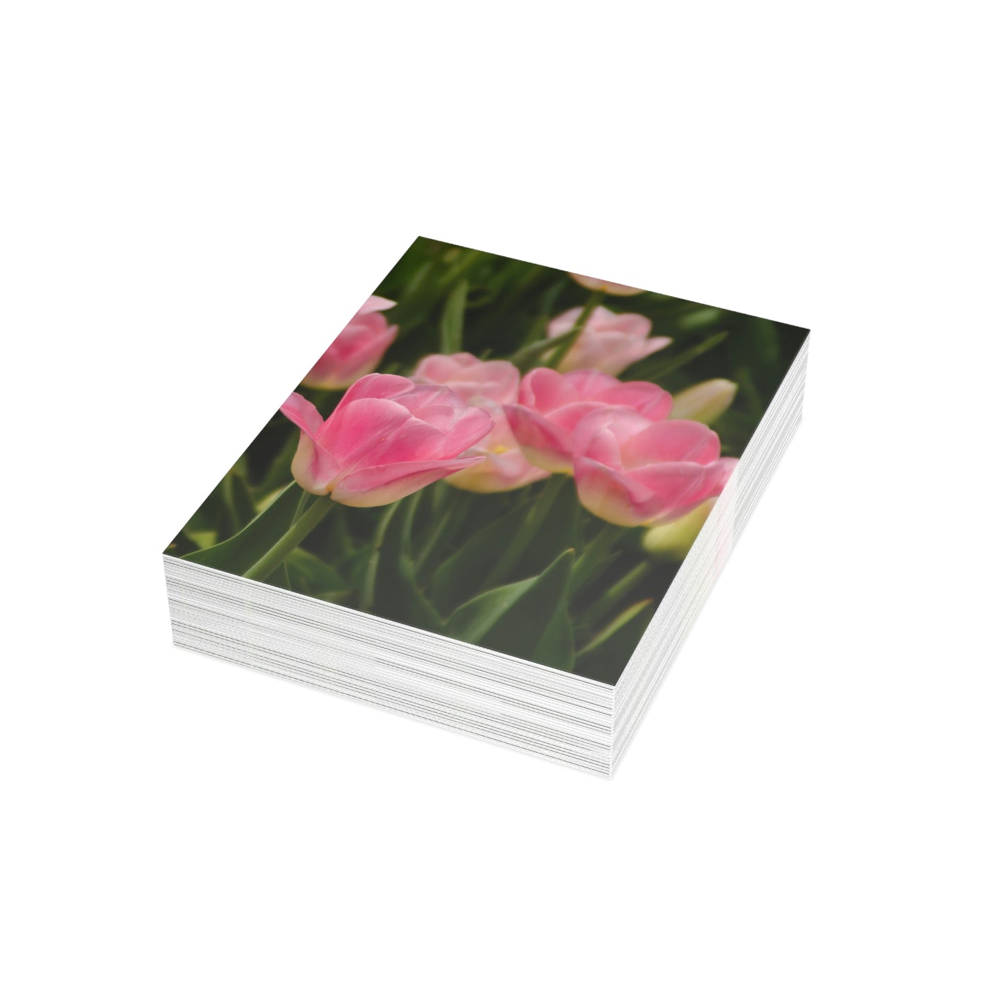 Flowers 17 Greeting Cards (1, 10, 30, and 50pcs)