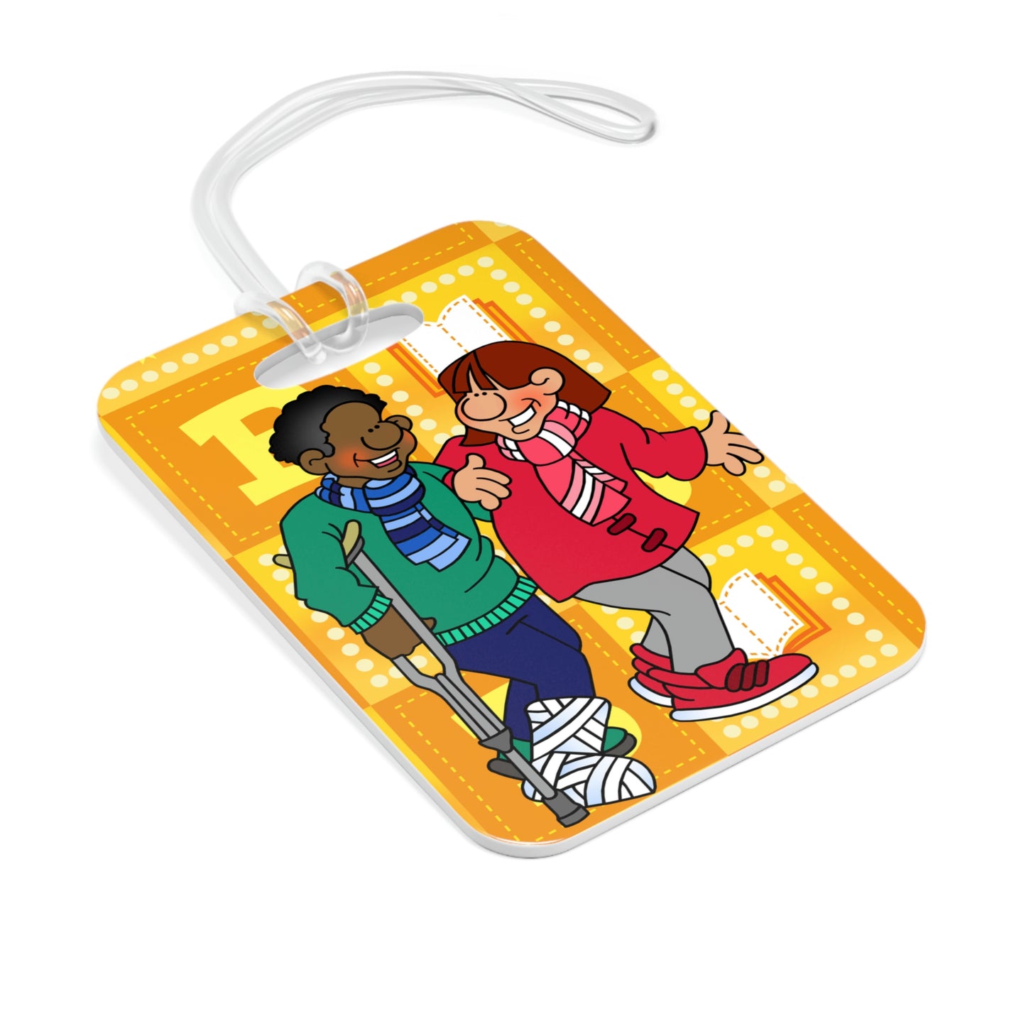 The Bible as Simple as ABC B Bag Tag