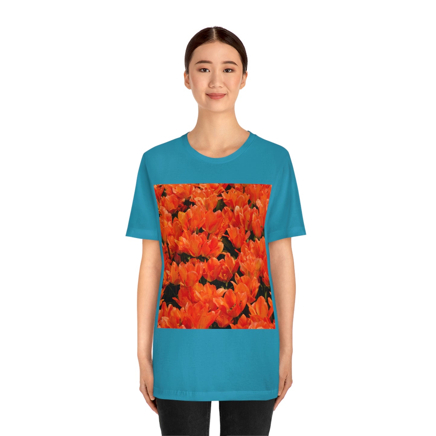 Flowers 03 Unisex Jersey Short Sleeve Tee