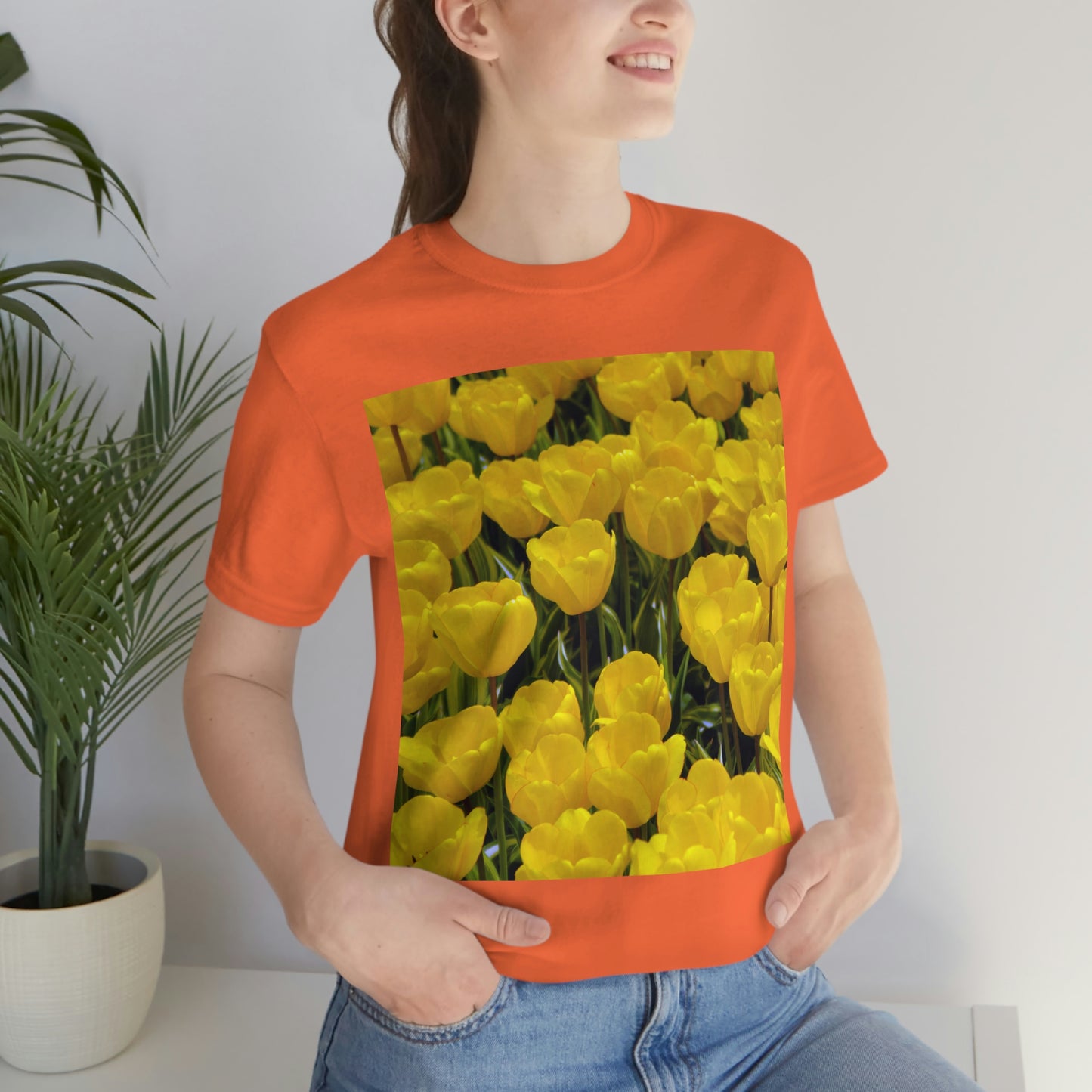 Flowers 23 Unisex Jersey Short Sleeve Tee