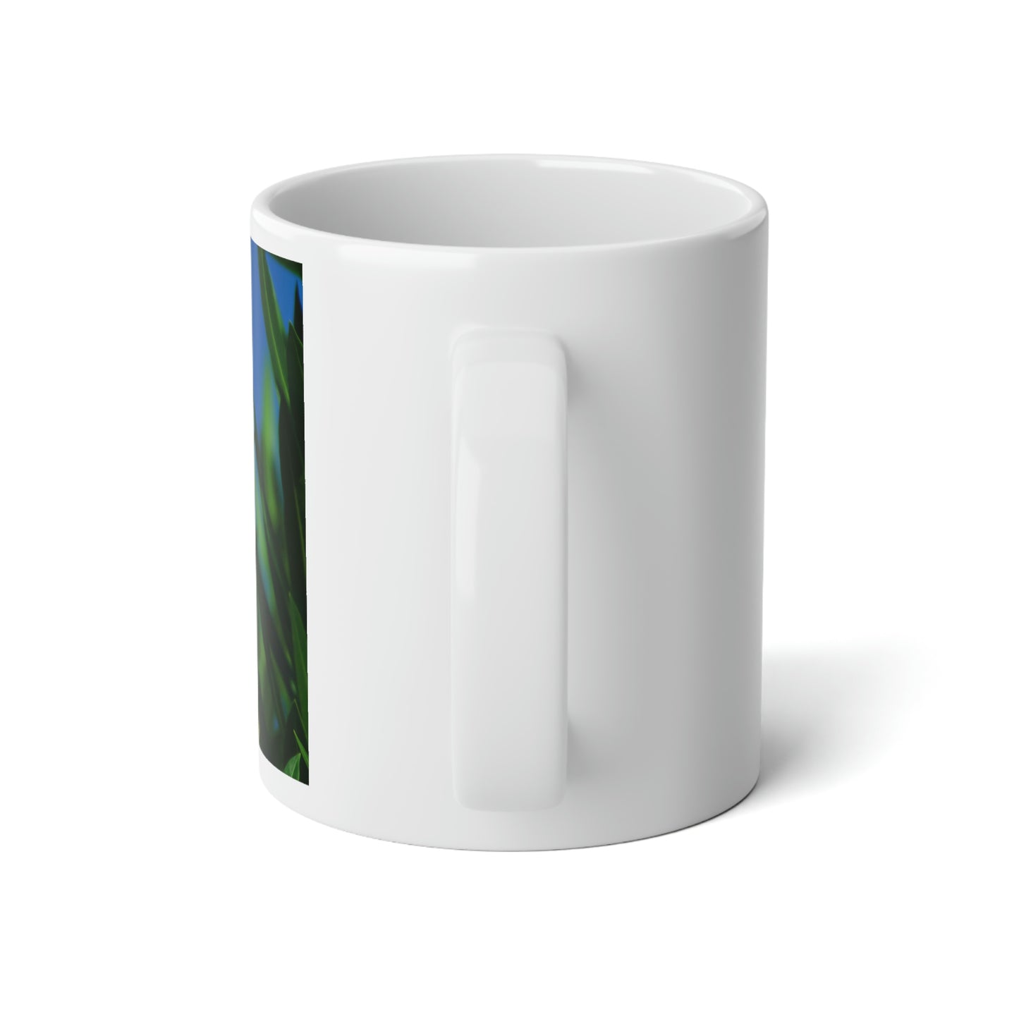 Flowers 30 Jumbo Mug, 20oz