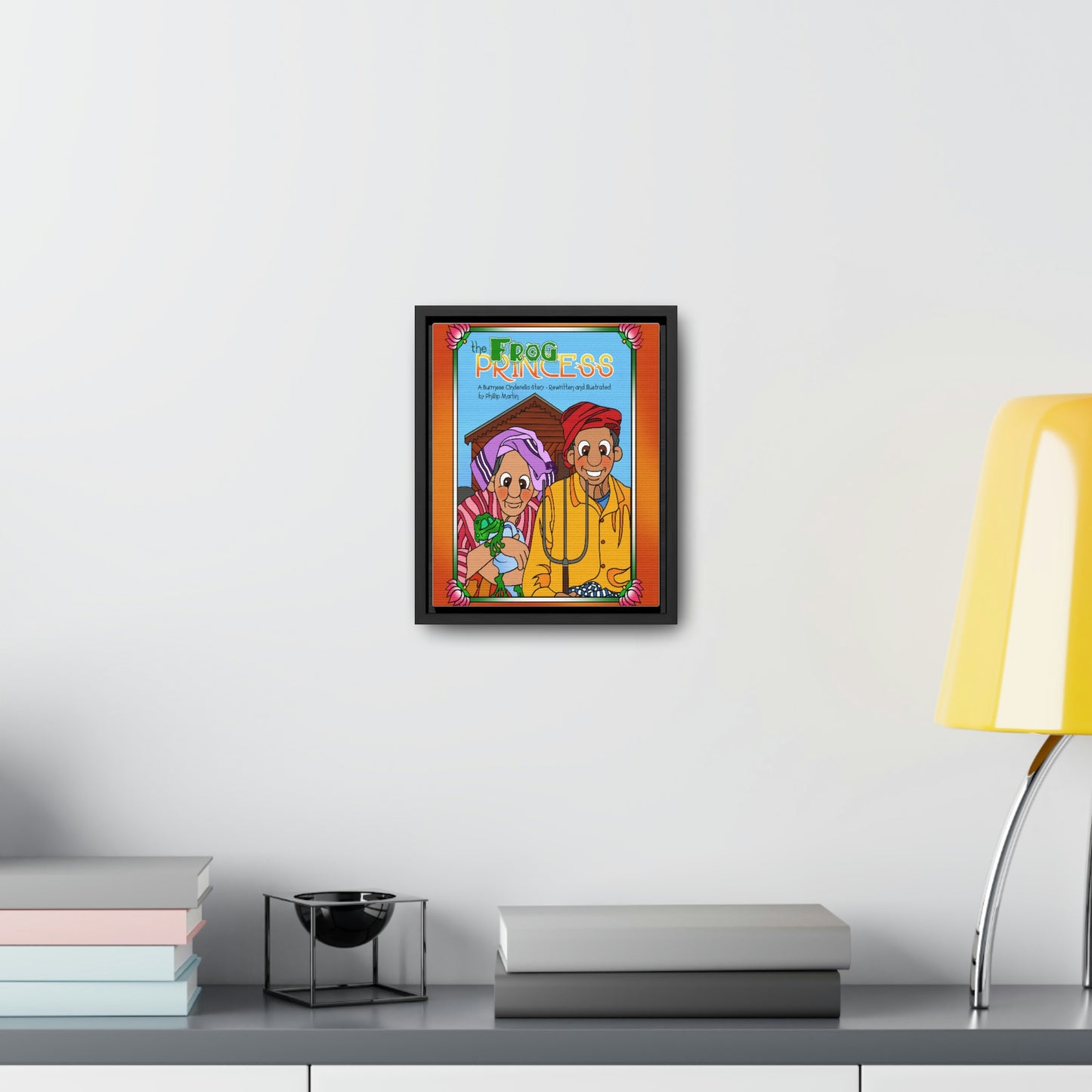 The Frog Princess Gallery Canvas Wraps, Vertical Frame
