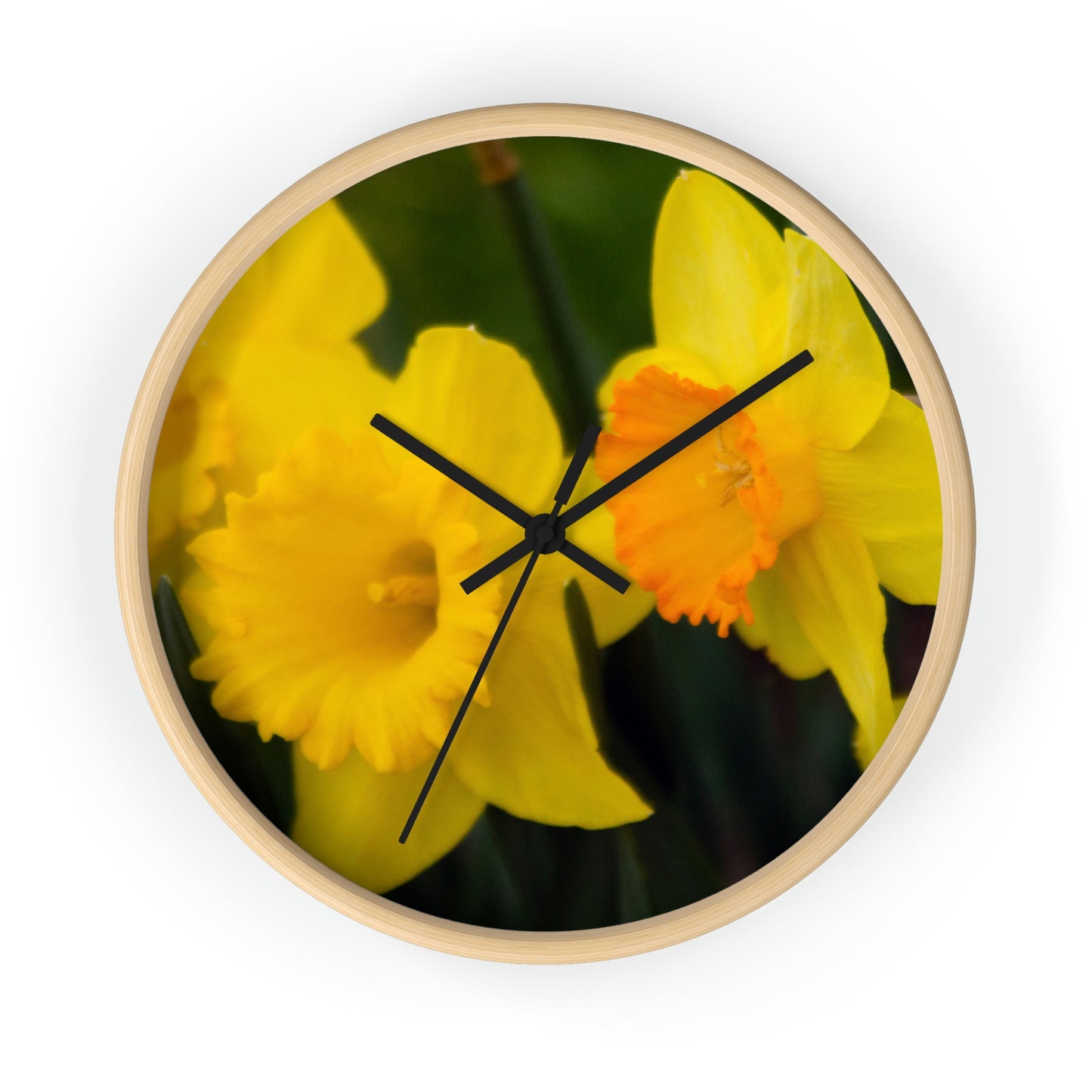 Flowers 10 Wall Clock
