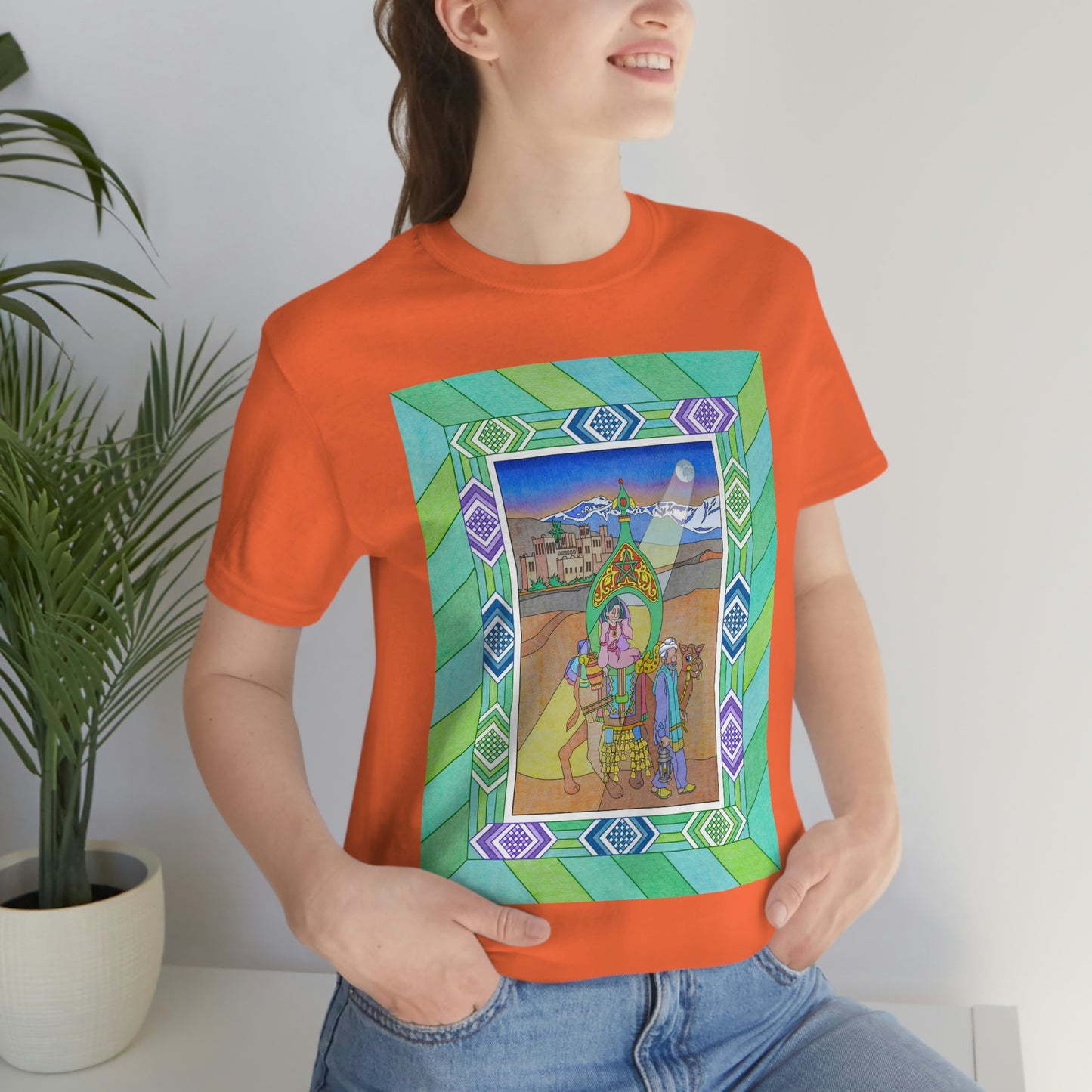 The Stone at the Door! Unisex Jersey Short Sleeve Tee