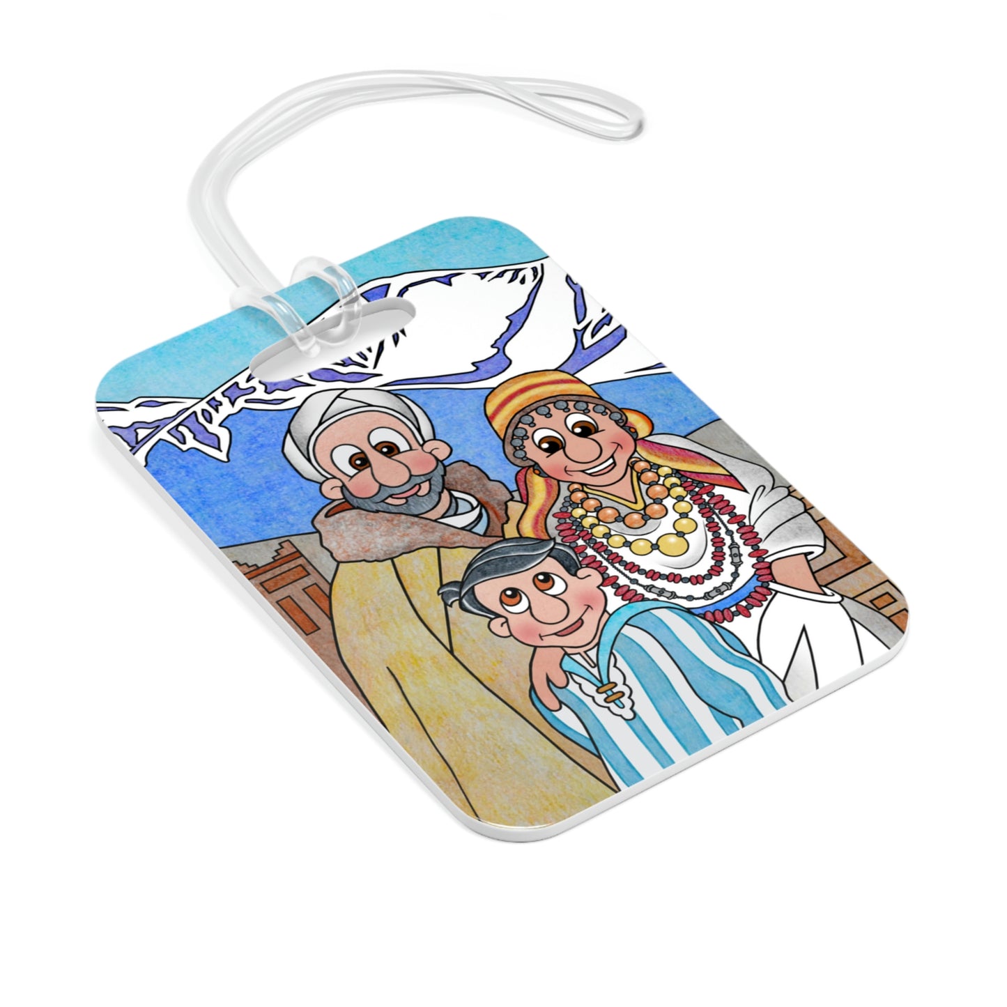 The Stone at the Door Bag Tag