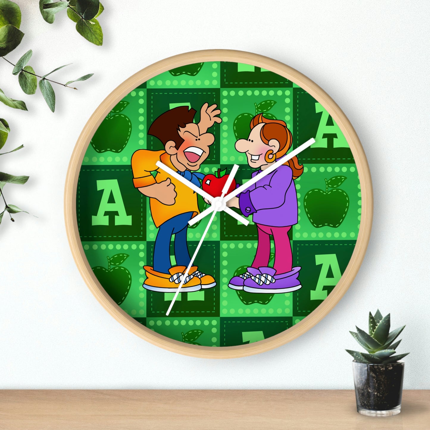 The Bible as Simple as ABC A Wall clock