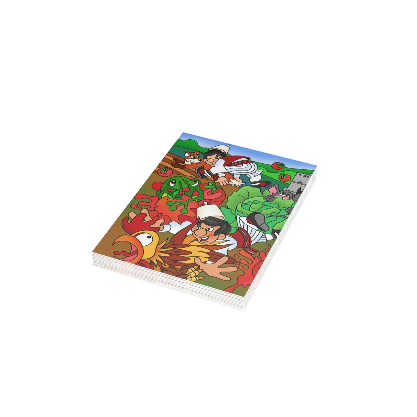 The Half Rooster! Greeting Cards (1, 10, 30, and 50pcs)
