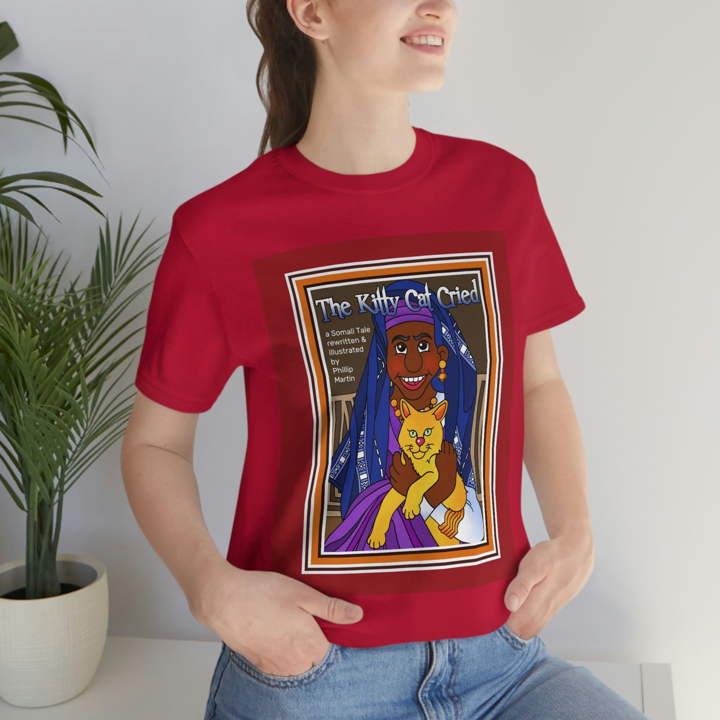 The Kitty Cat Cried Unisex Jersey Short Sleeve Tee