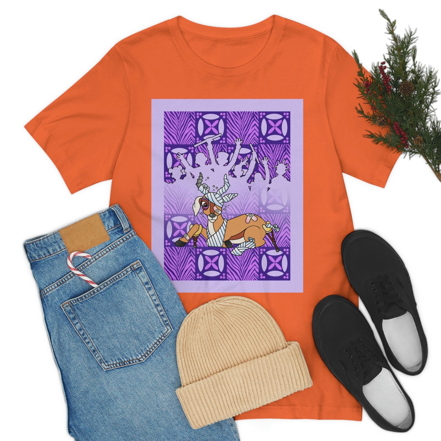 The Day that Goso Fell! Unisex Jersey Short Sleeve Tee
