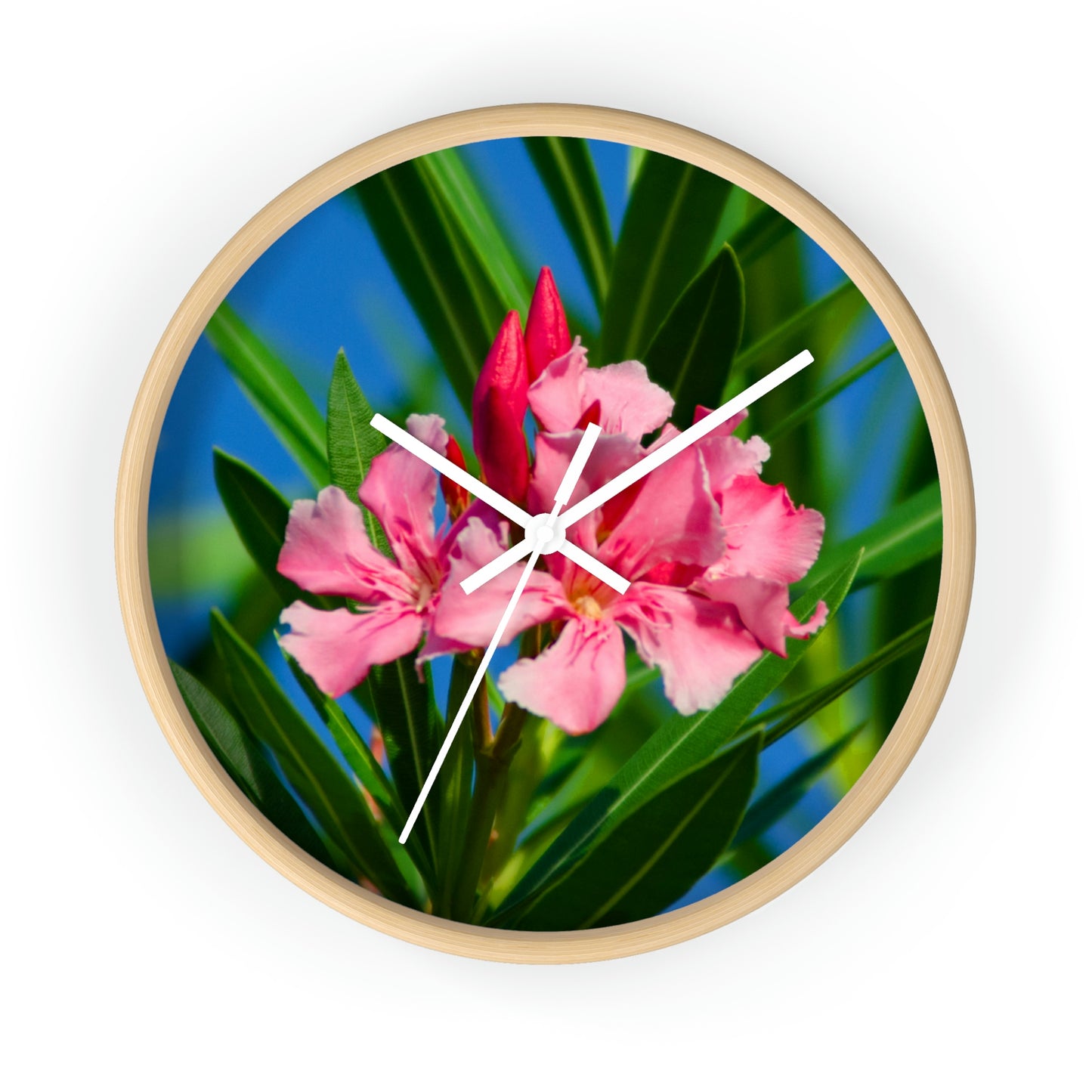 Flowers 30 Wall Clock