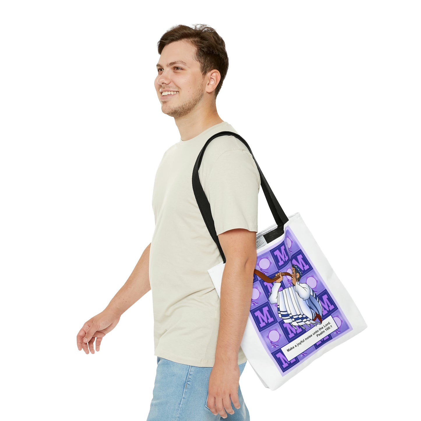 The Bible as Simple as ABC M AOP Tote Bag
