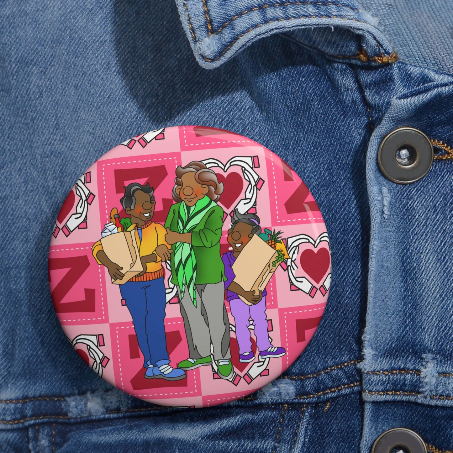 The Bible as Simple as ABC Z Custom Pin Buttons