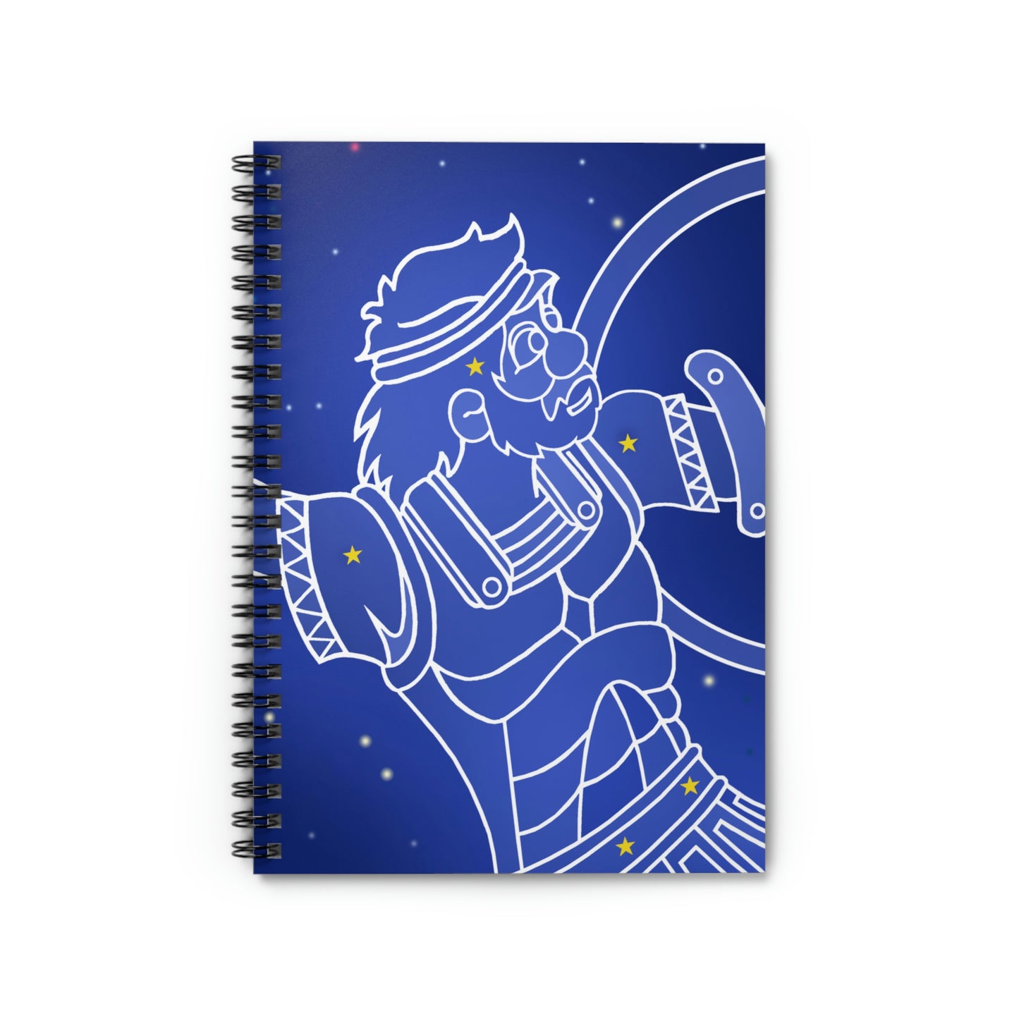 Triple Gratitude with Assorted Monsters!! Spiral Notebook - Ruled Line