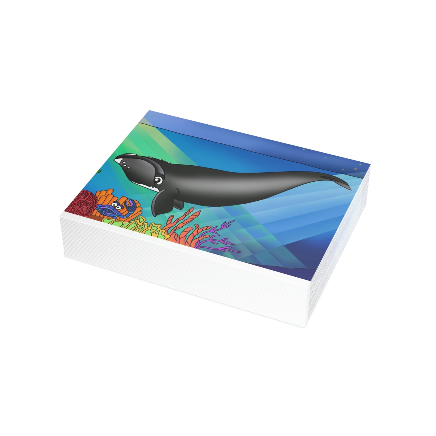 Gray Whale Greeting Card Bundles (envelopes not included)