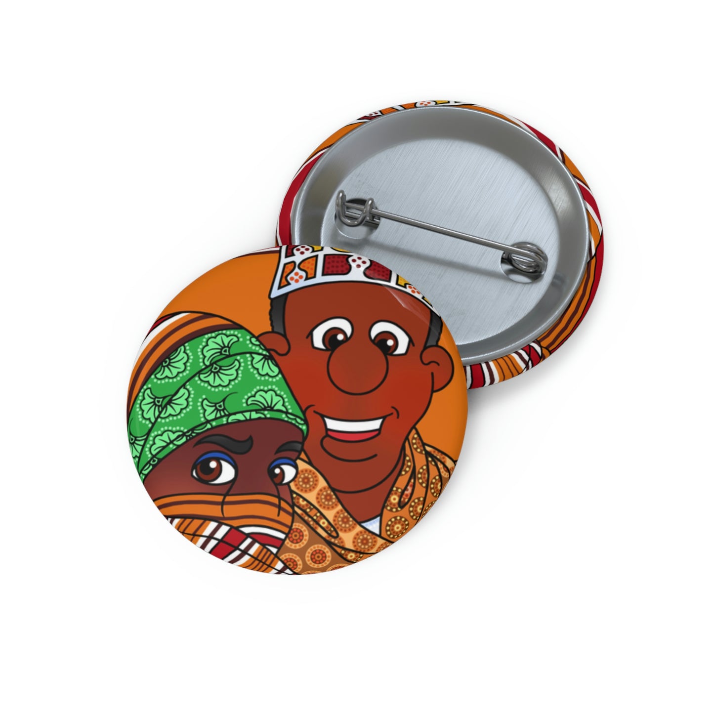 The Kitty Cat Cried! Custom Pin Buttons